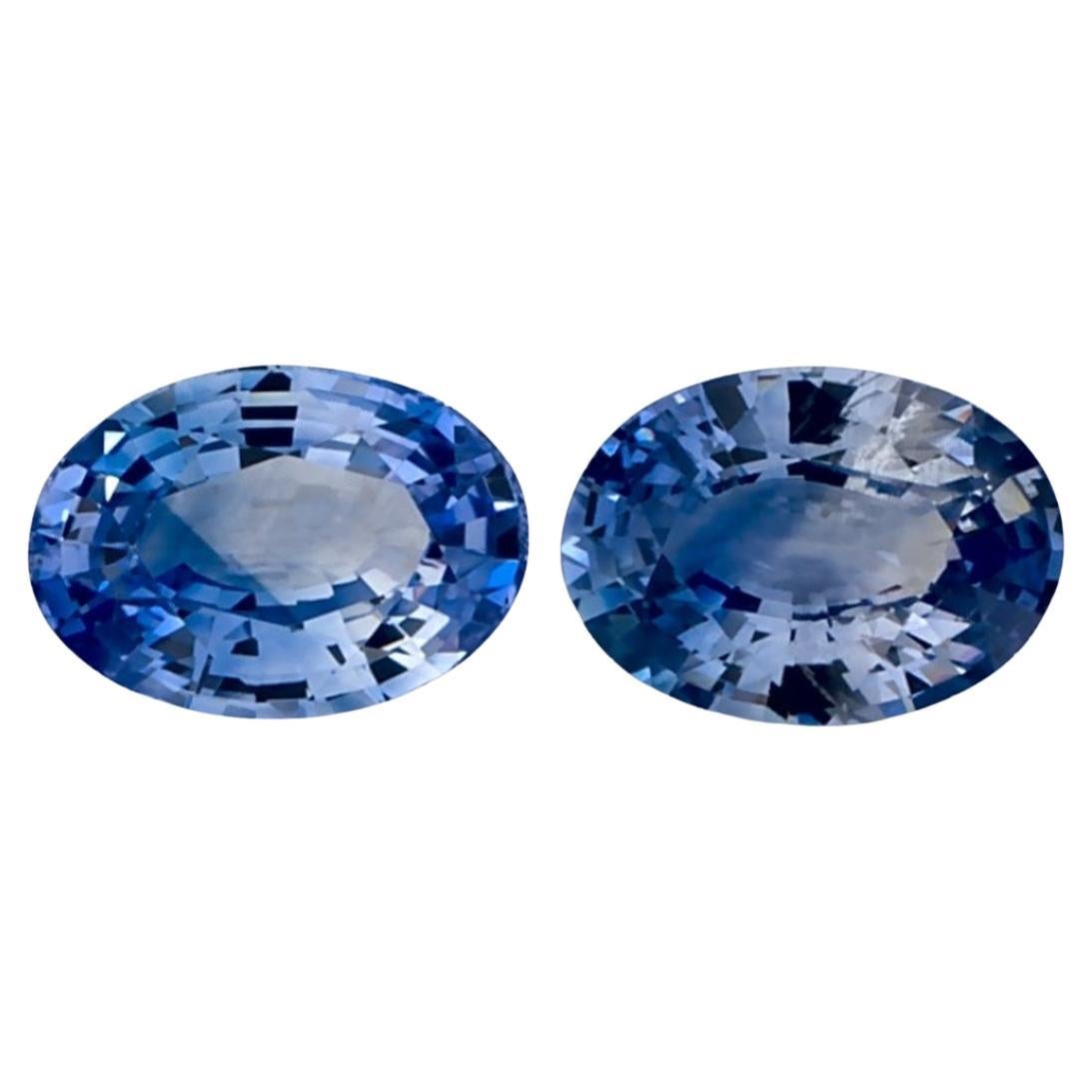 1.95 Ct Blue Sapphire Oval Loose Gemstone