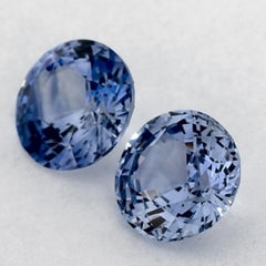1.95 Ct Blue Sapphire Round Loose Gemstone