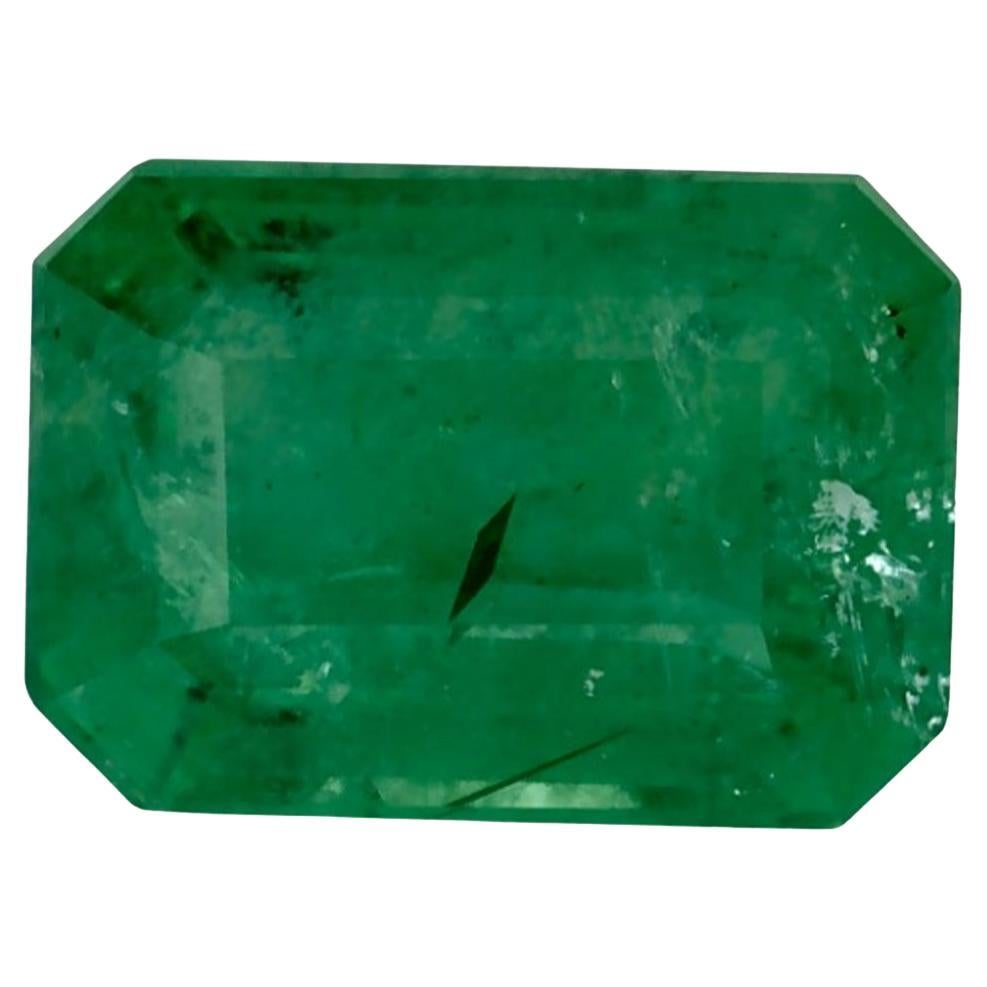 1.95 Ct Emerald Octagon Loose Gemstone For Sale