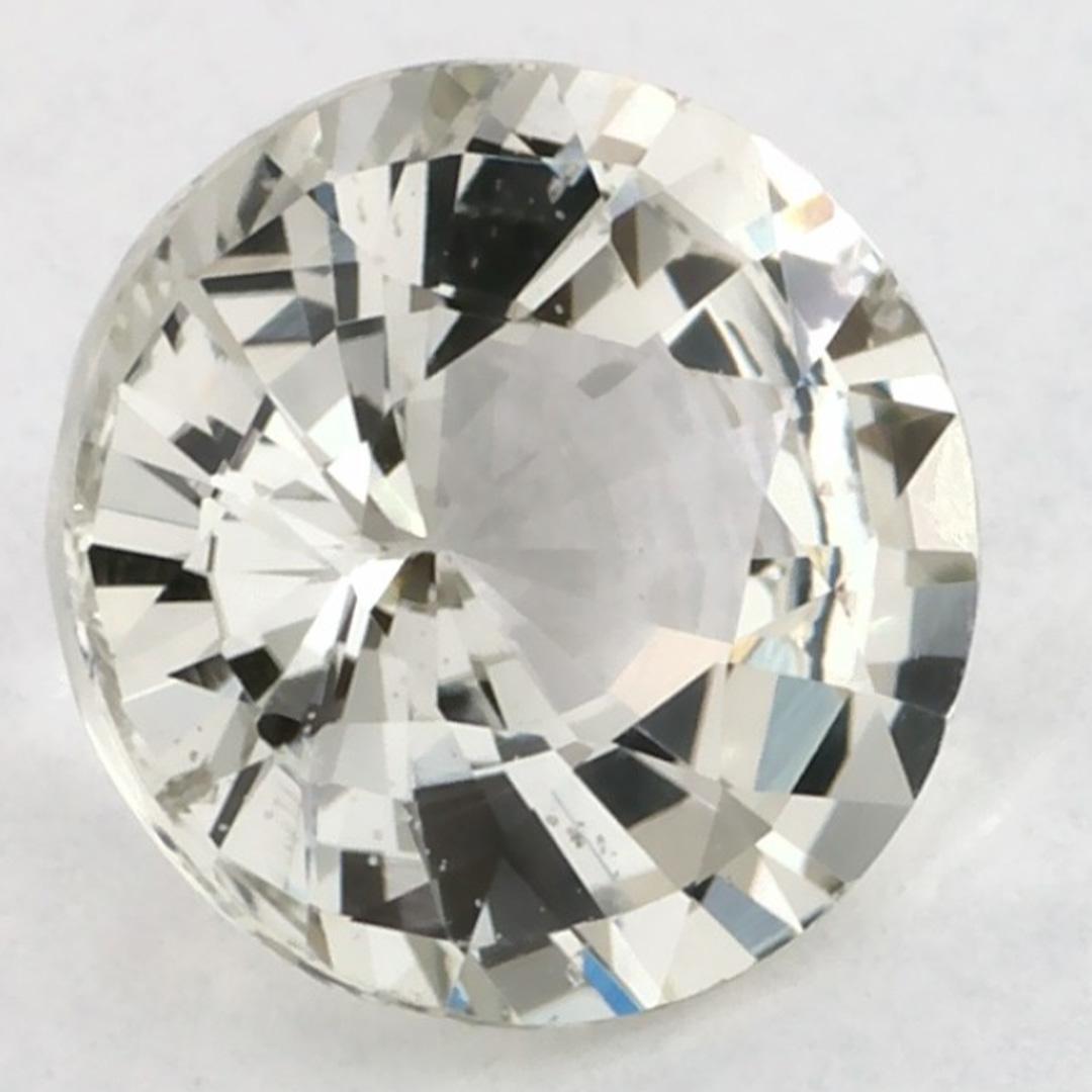 Taglio rotondo 1.95 carati di zaffiro verde rotondo sfuso in vendita