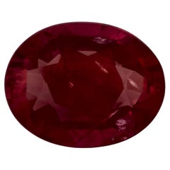 1.95 Ct Ruby Oval Loose Gemstone