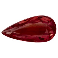 1.95 Ct Ruby Pear Loose Gemstone