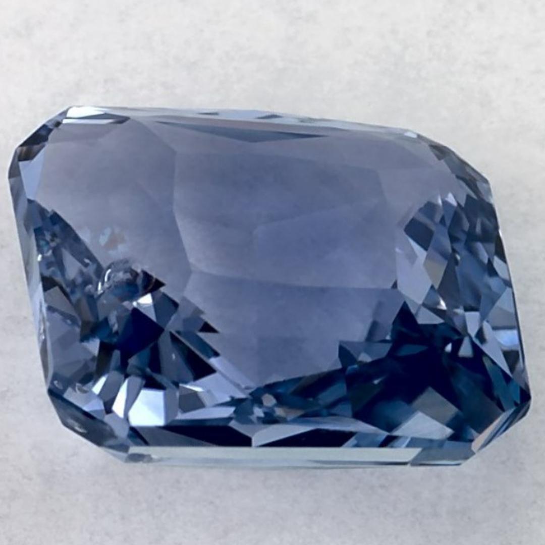 1.95 Cts Blue Sapphire Octagon Loose Gemstone In New Condition For Sale In Fort Lee, NJ