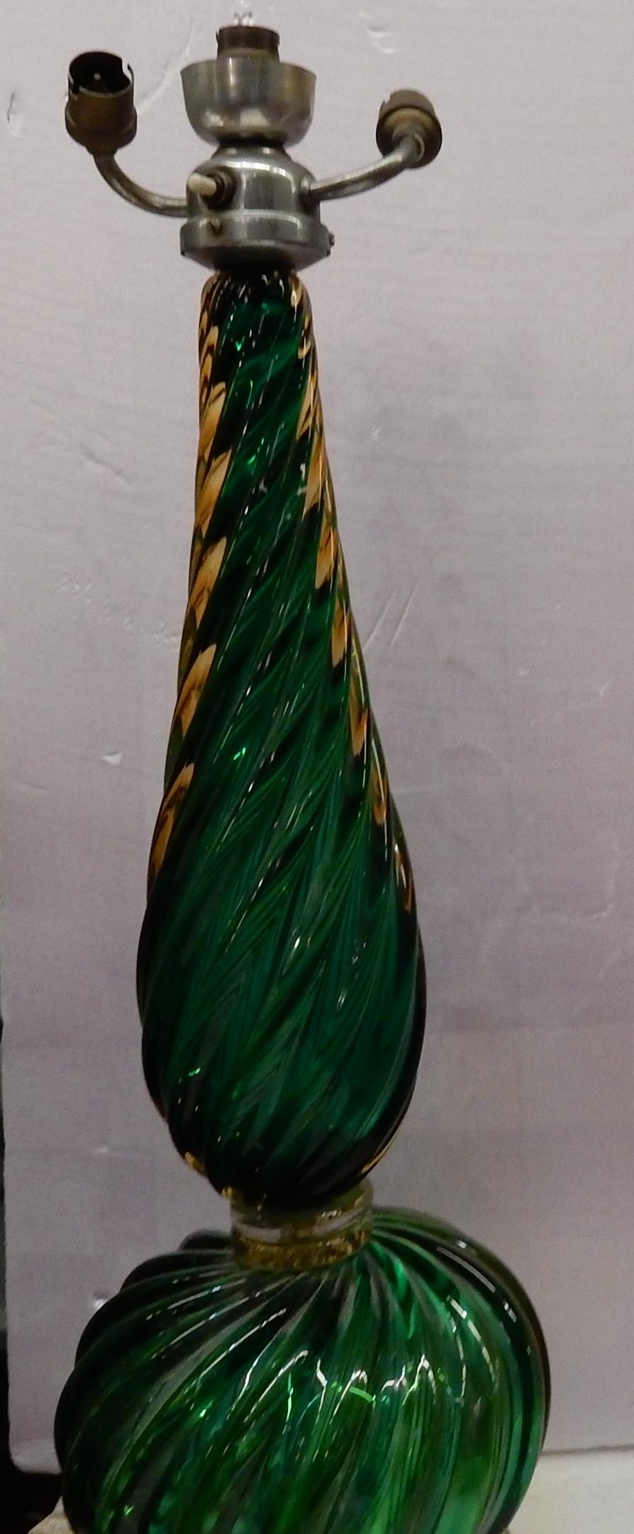 1950-1970 Crystal Lamp Hétérochromic of Murano In Good Condition In Paris, FR