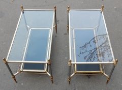 1950-1970' Pair of Coffee Table  Maison Jansen