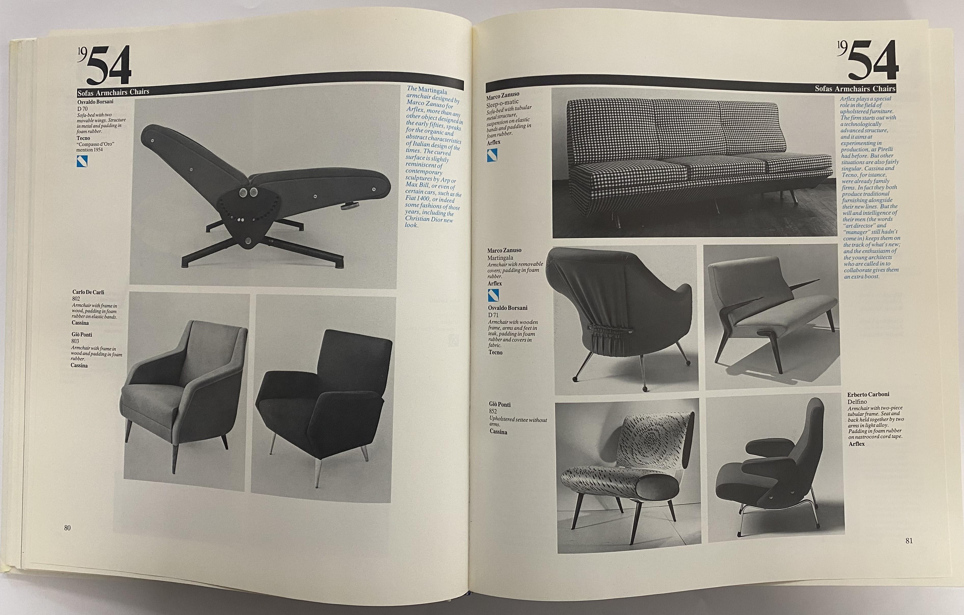 There are numerous books available today on the history of Italian design, but unlike other research areas where the material is gathered together systematically in chronological order or according to other criteria, with design this has not so far