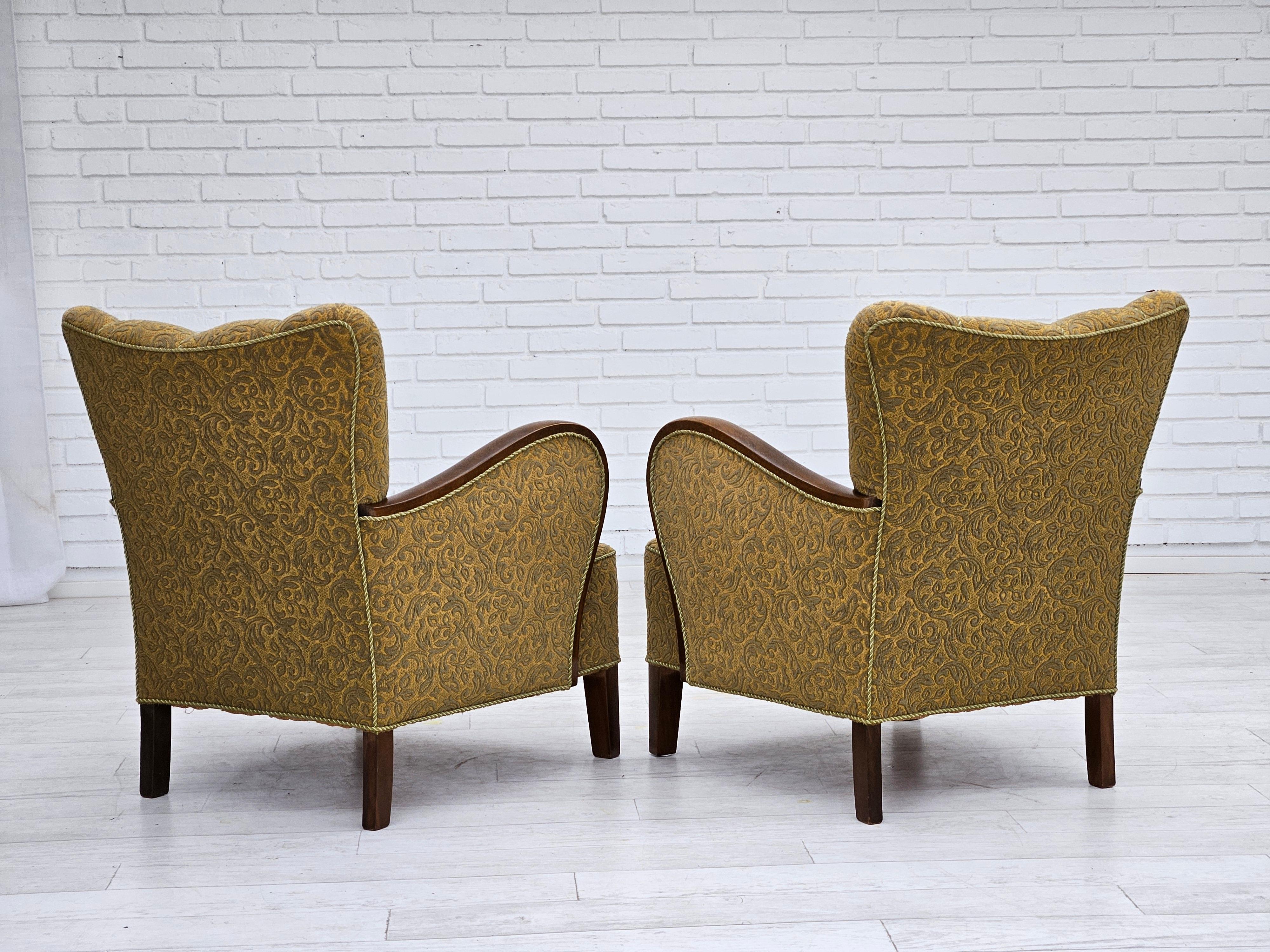 1950-60s, Danish design, armchair, original very good condition. For Sale 4