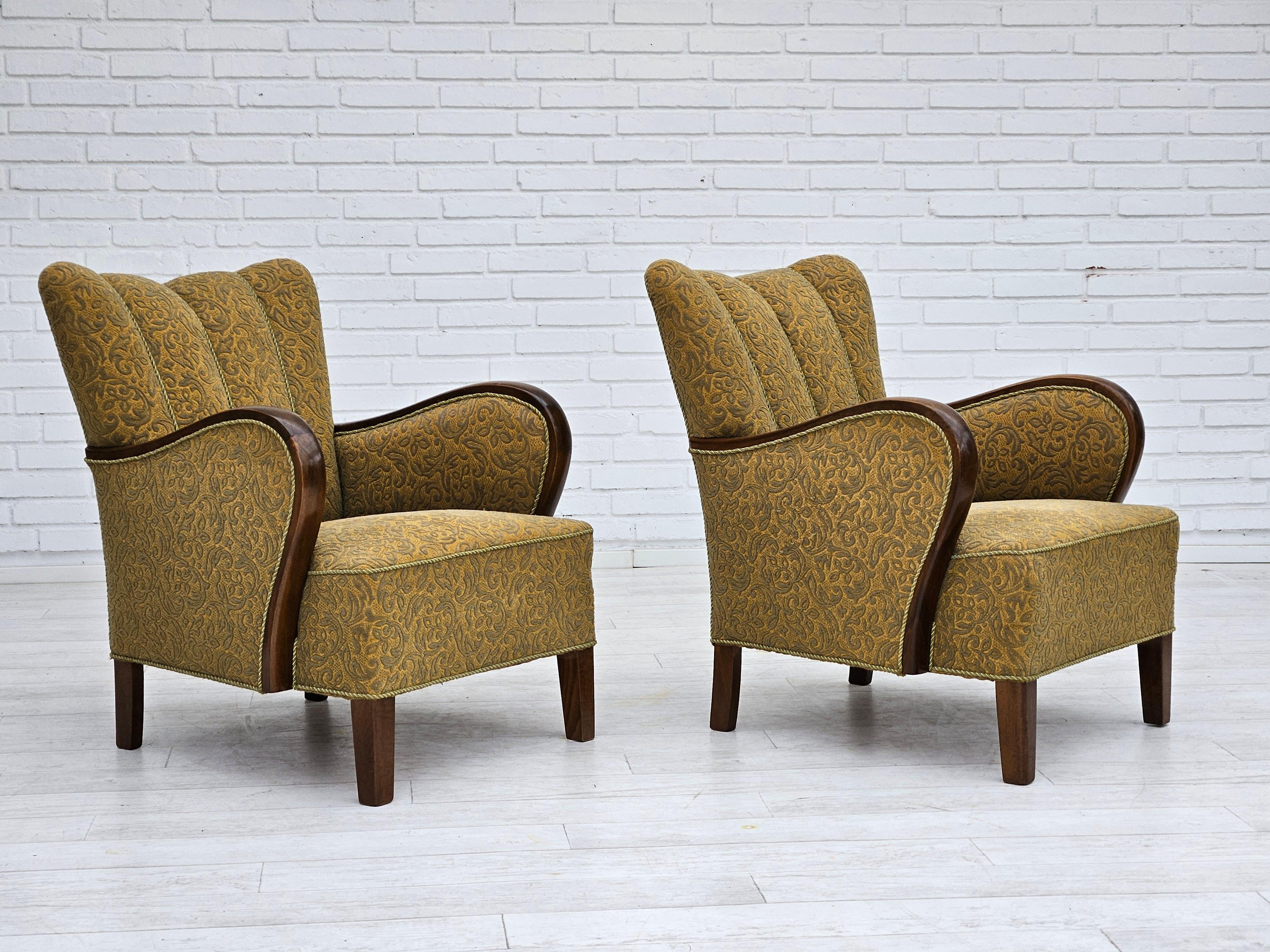 1950-60s, Danish design, armchair, original very good condition. For Sale 6