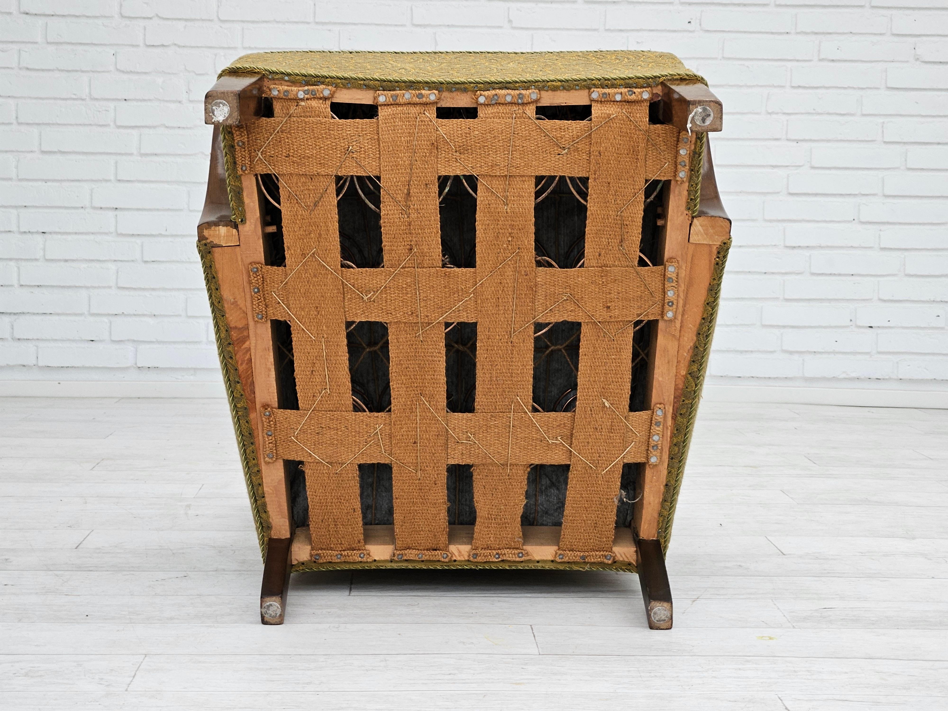 1950-60s, Danish design, armchair, original very good condition. For Sale 14