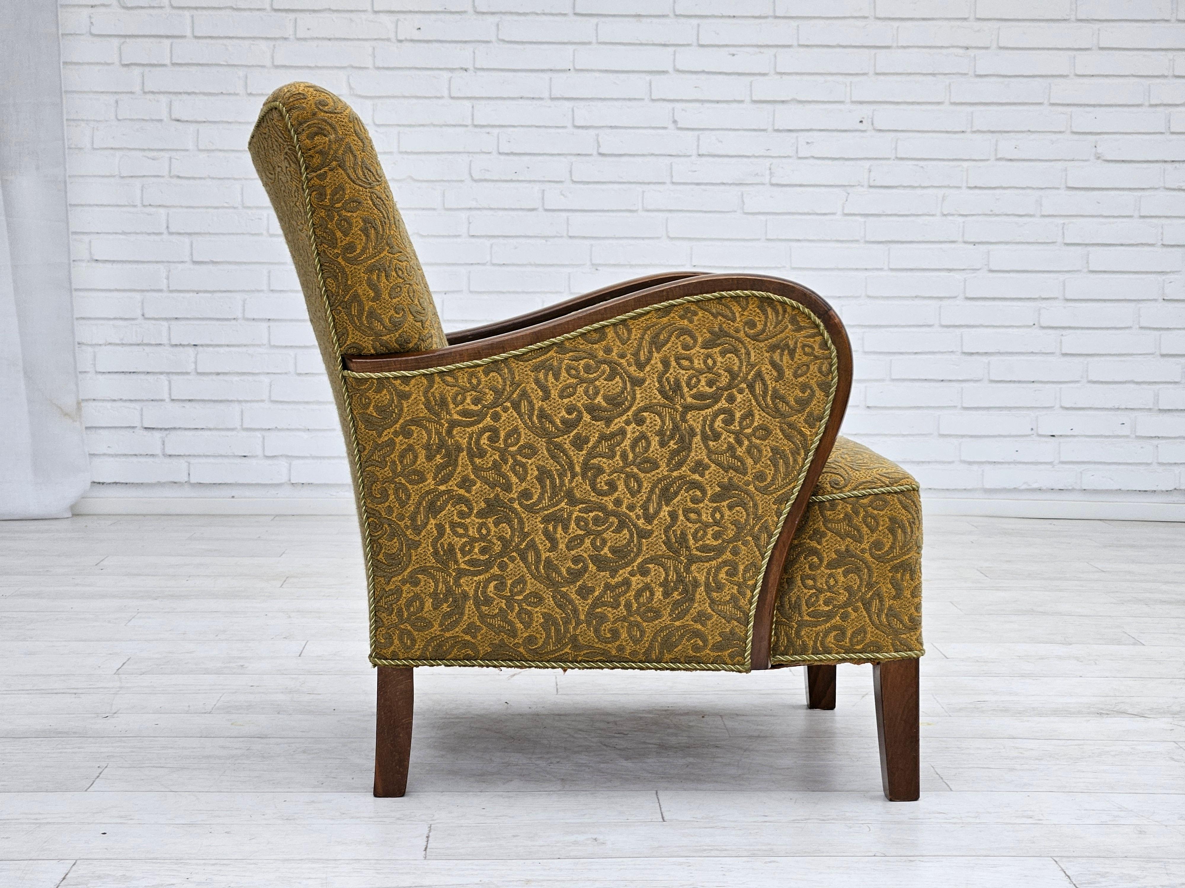 Mid-20th Century 1950-60s, Danish design, armchair, original very good condition. For Sale