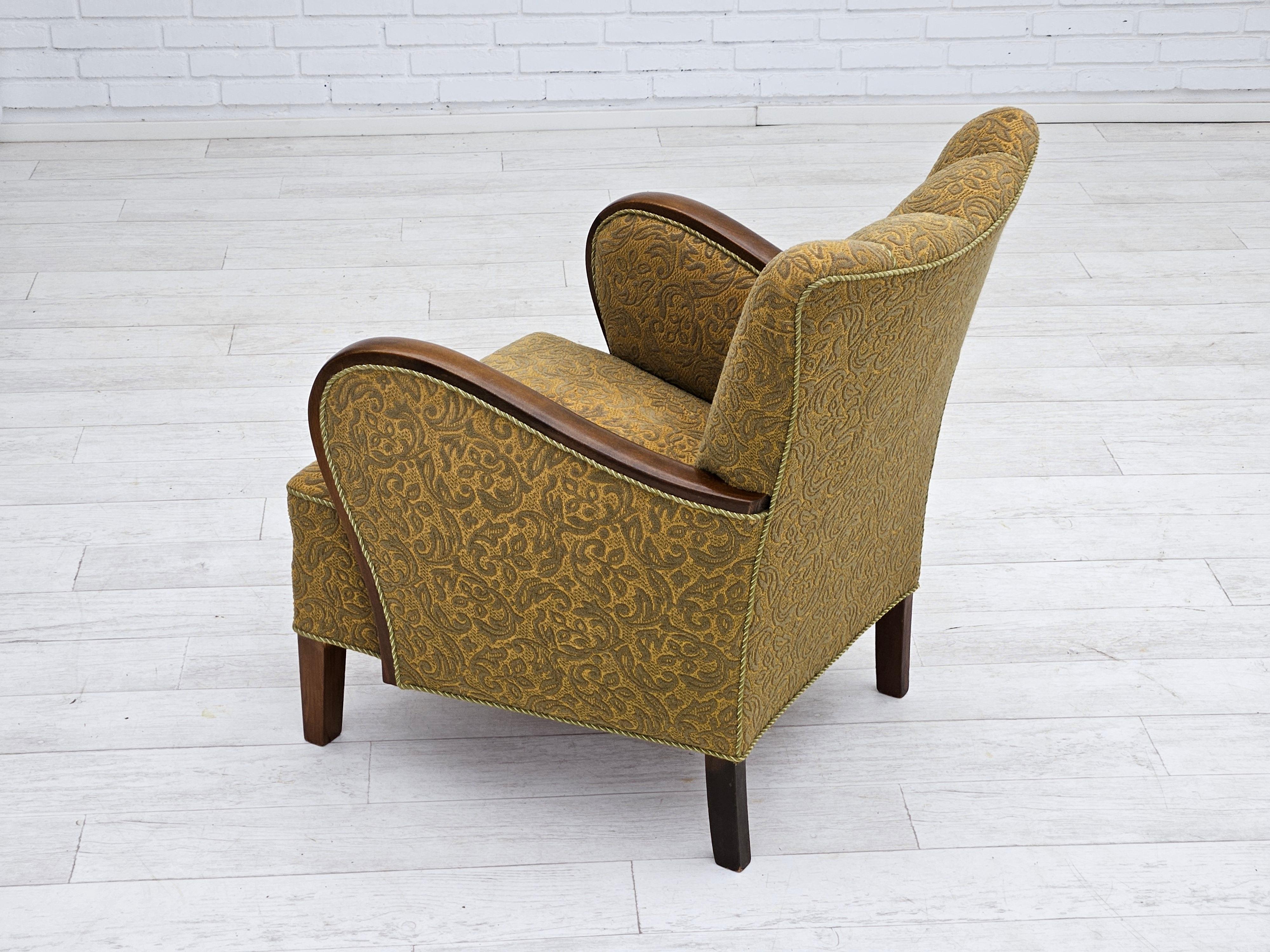 1950-60s, Danish design, armchair, original very good condition. For Sale 1