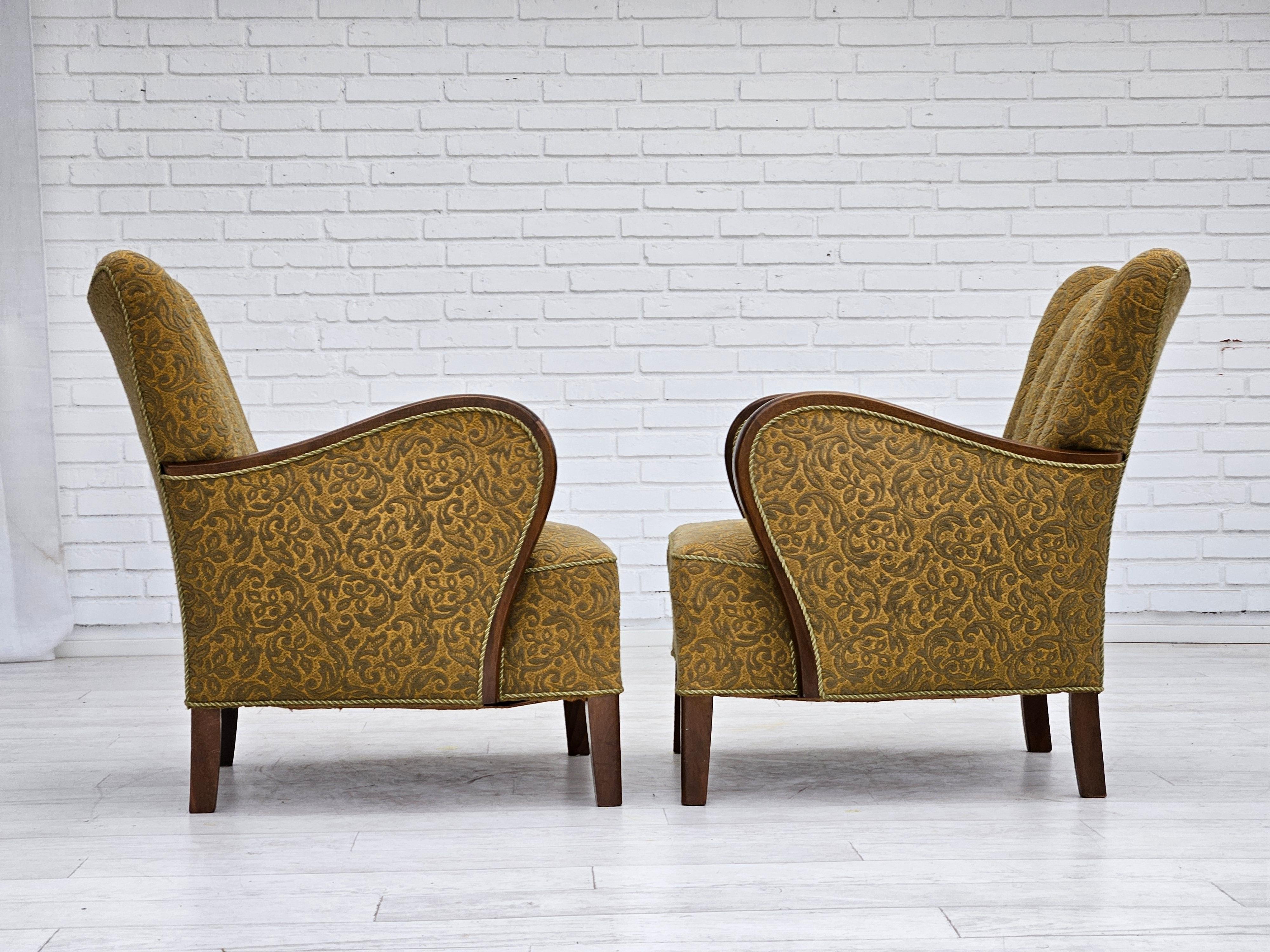 1950-60s, Danish design, armchair, original very good condition. For Sale 3