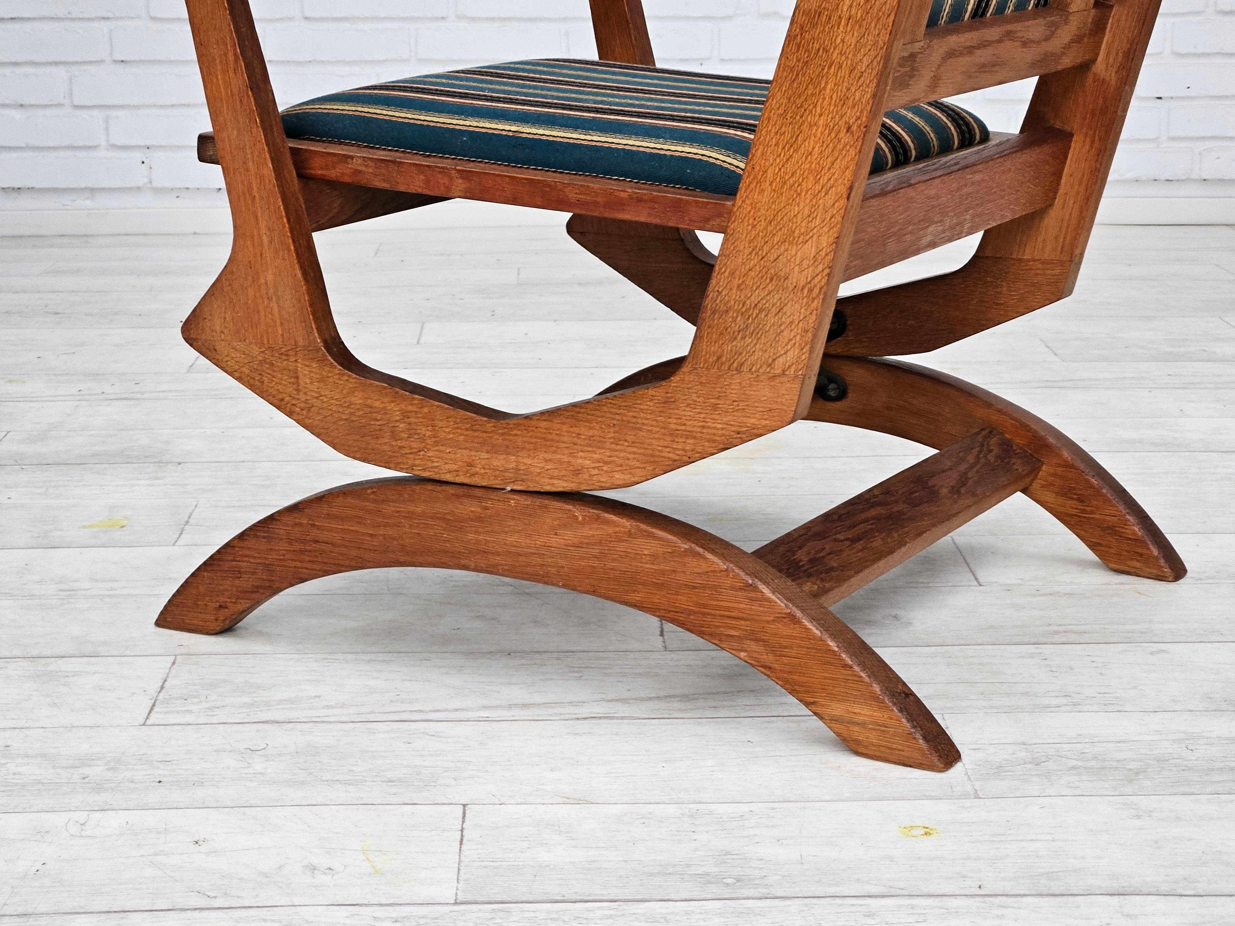 Dans les années 1950-60, le fauteuil à haut dossier danois en très bon état d'origine en vente 2