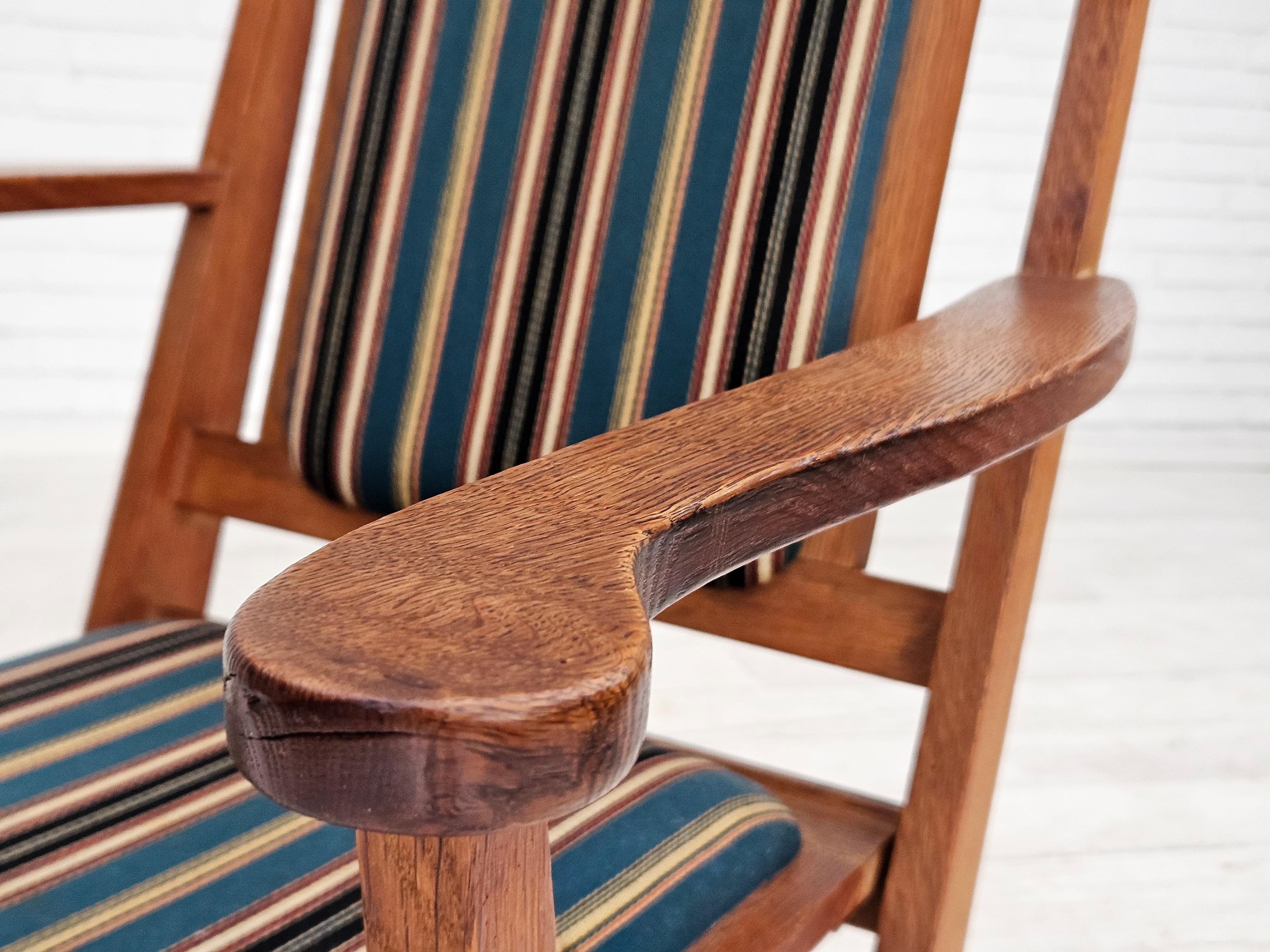Dans les années 1950-60, le fauteuil à haut dossier danois en très bon état d'origine en vente 6