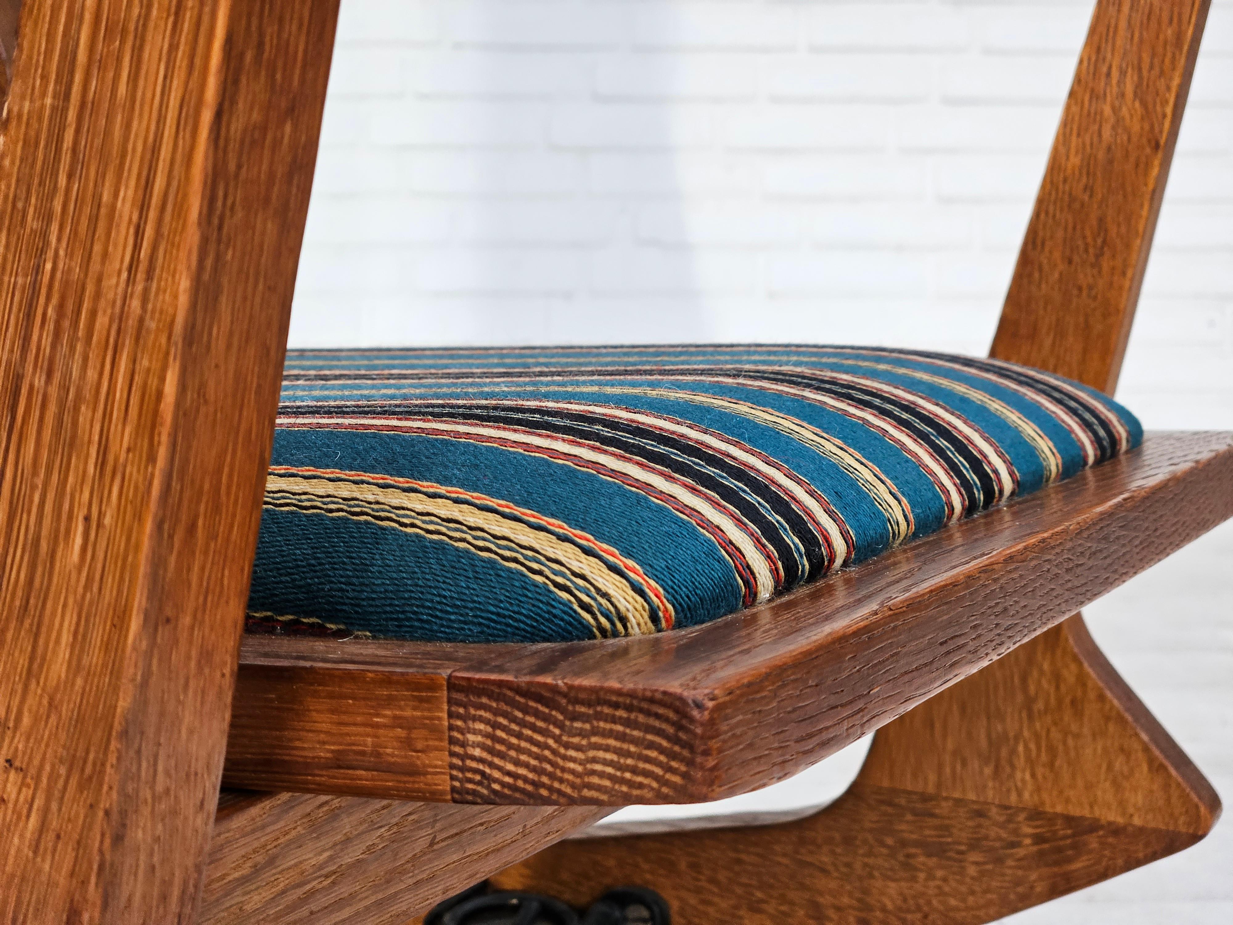 Dans les années 1950-60, le fauteuil à haut dossier danois en très bon état d'origine en vente 8