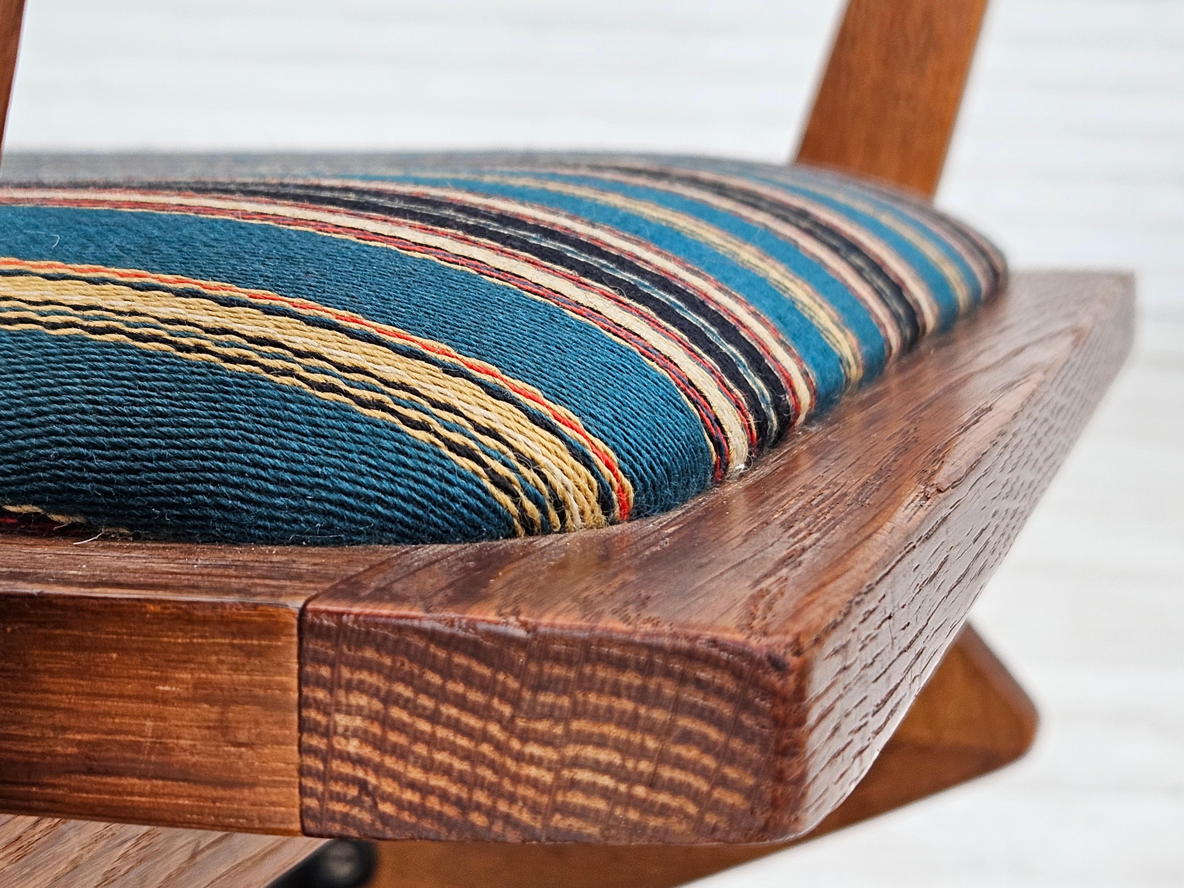 Dans les années 1950-60, le fauteuil à haut dossier danois en très bon état d'origine en vente 12