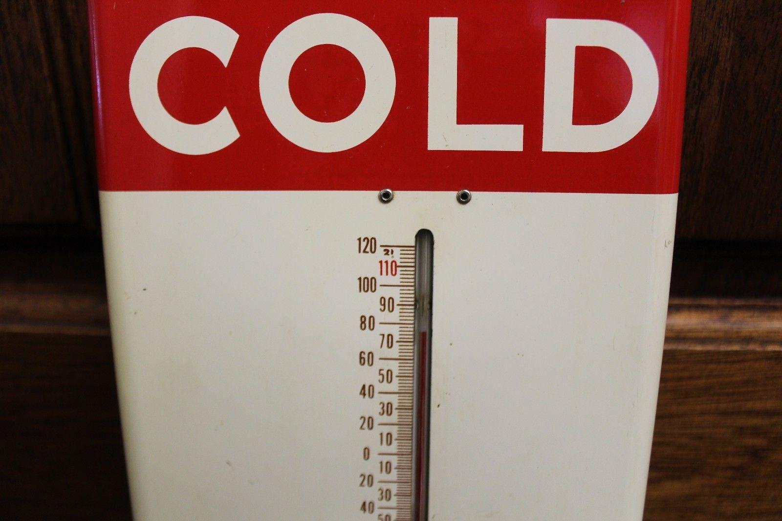 vintage dr pepper thermometer