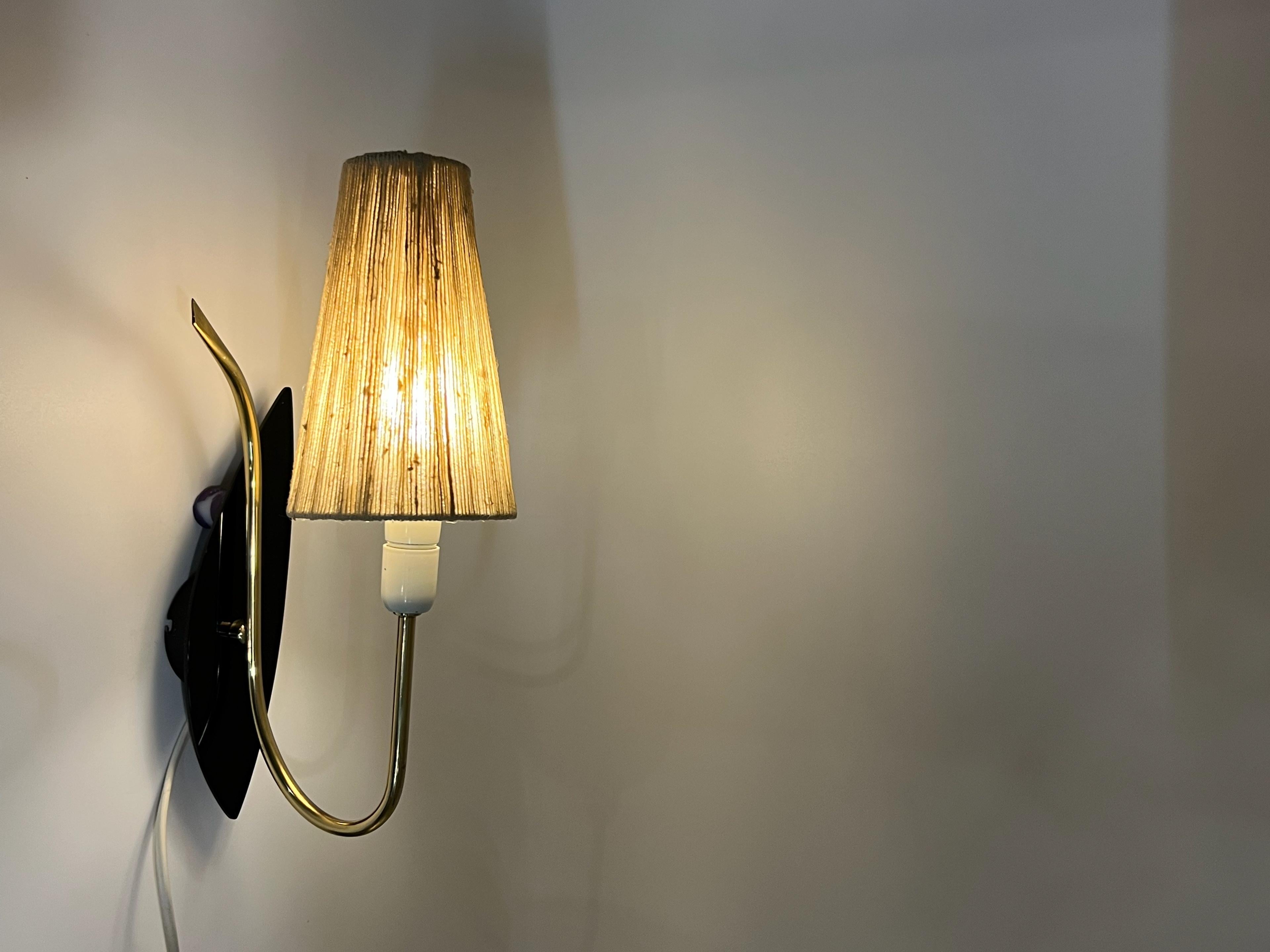 Años 50/60 TR & Co. Lámpara de pared moderna escandinava de mediados de siglo, Noruega en Bueno estado para la venta en Skien, NO