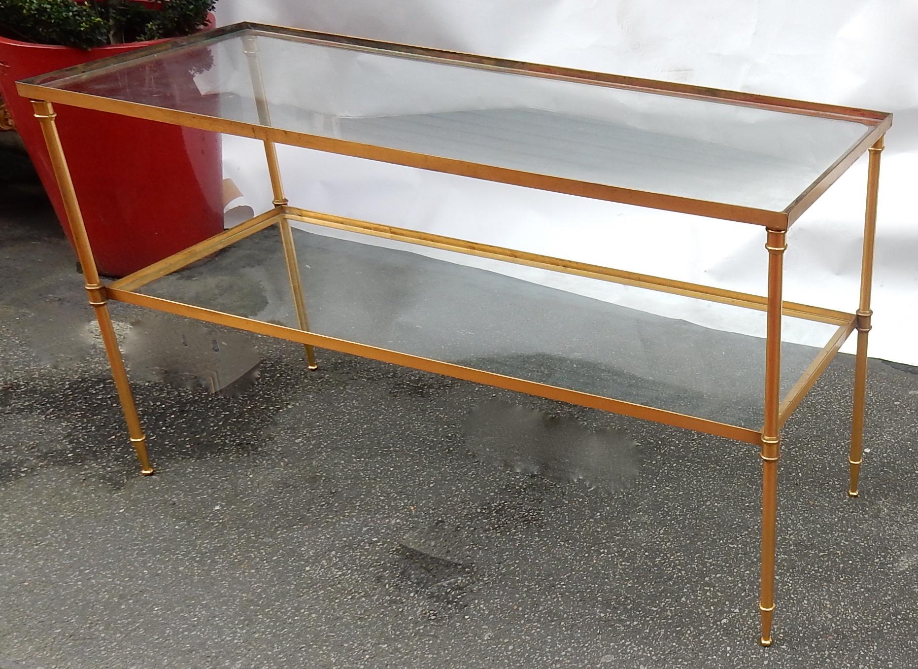 Neoclassical 1950-1970 Console in the Style of Maison Jansen For Sale