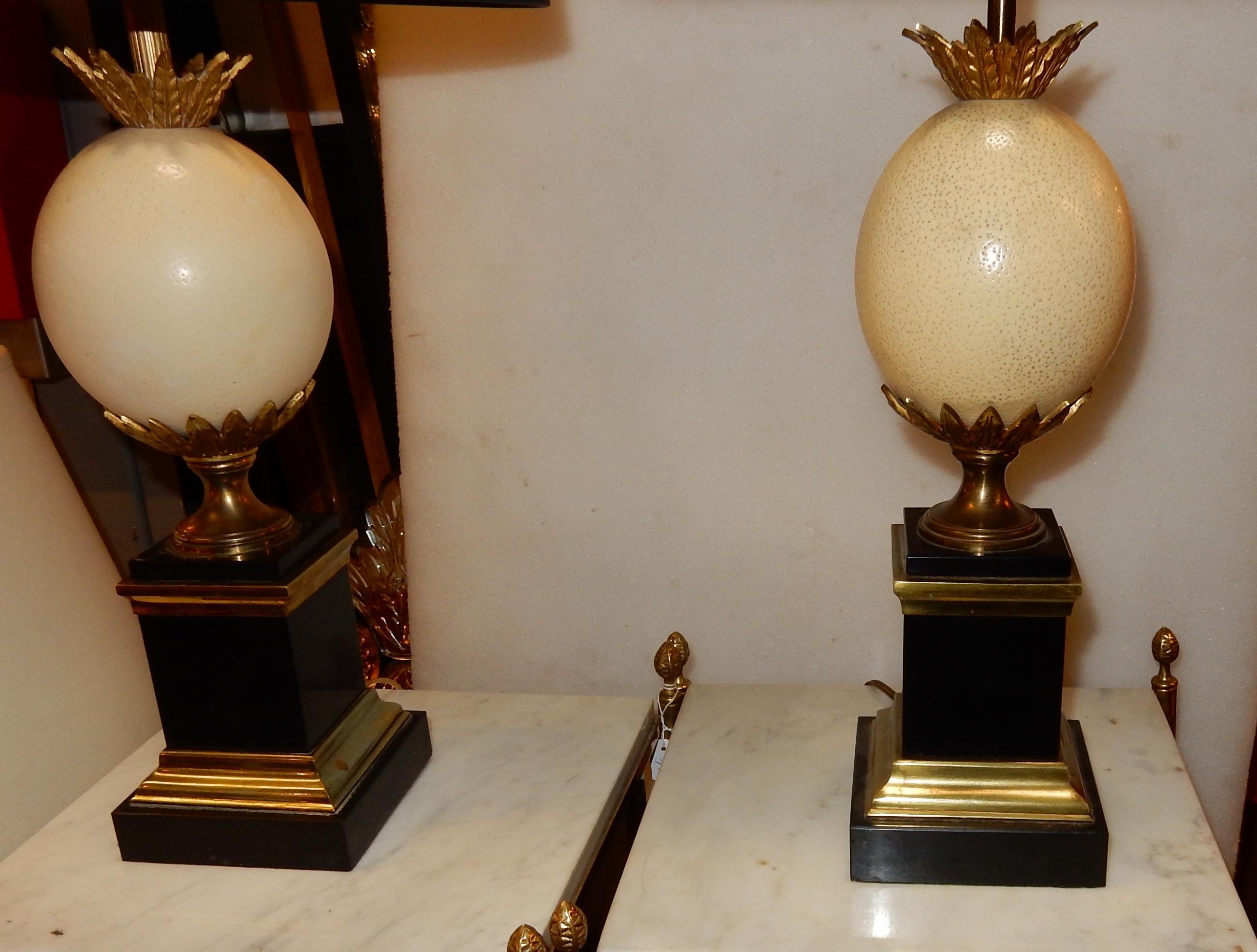 ostrich egg light