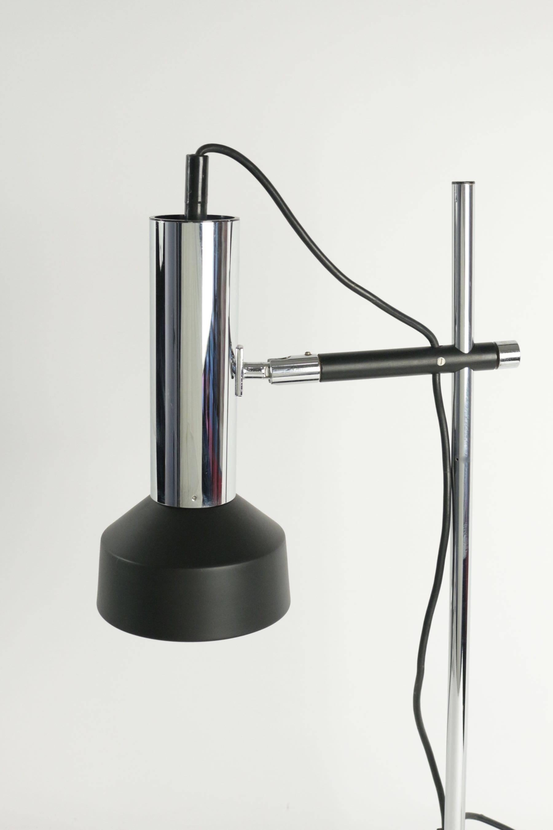 Mid-20th Century 1960 Adjustable Desk Lamp by Arlus For Sale