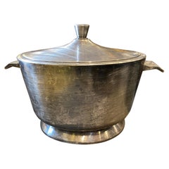 1950s Gio Ponti for Broggi Milano Mid-Century Modern Silver Plated Soup Tureen