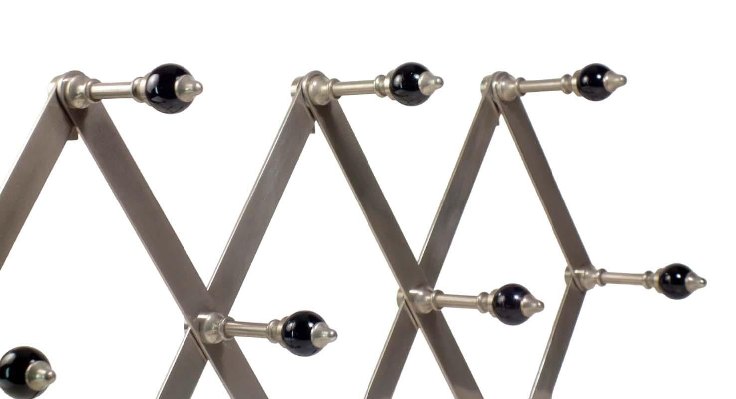 Mid-Century moderno 1950 AT4 Luigi Caccia Dominioni Azucena italian MidCentury Design Coat Rack in vendita