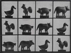 Pare-feu Ateliers Marolles des années 1950 en fer forgé