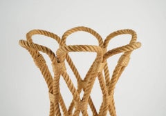1950 Audoux & Minet Rope Umbrella Stand