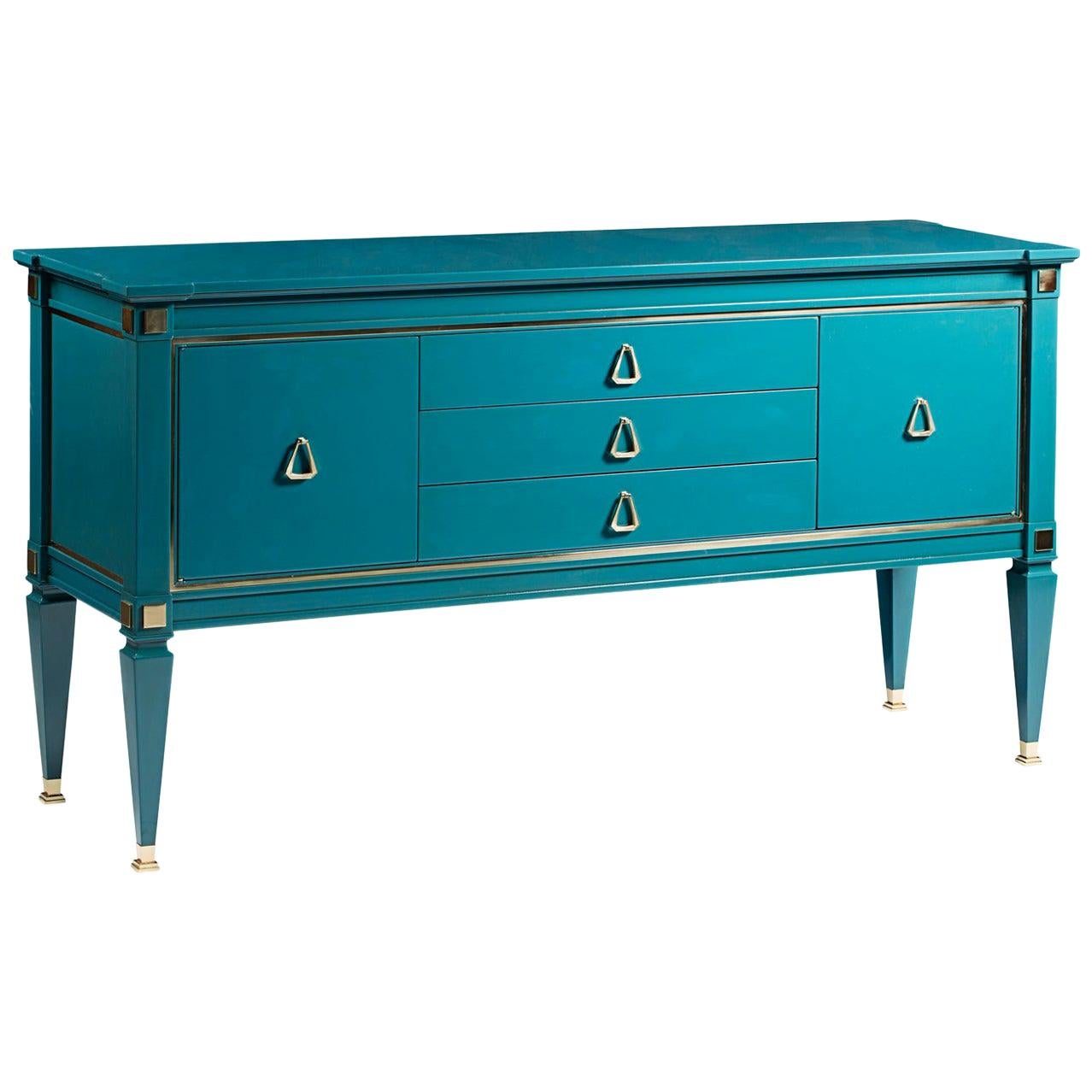 1950 Blue Sideboard For Sale at 1stDibs blue sideboards
