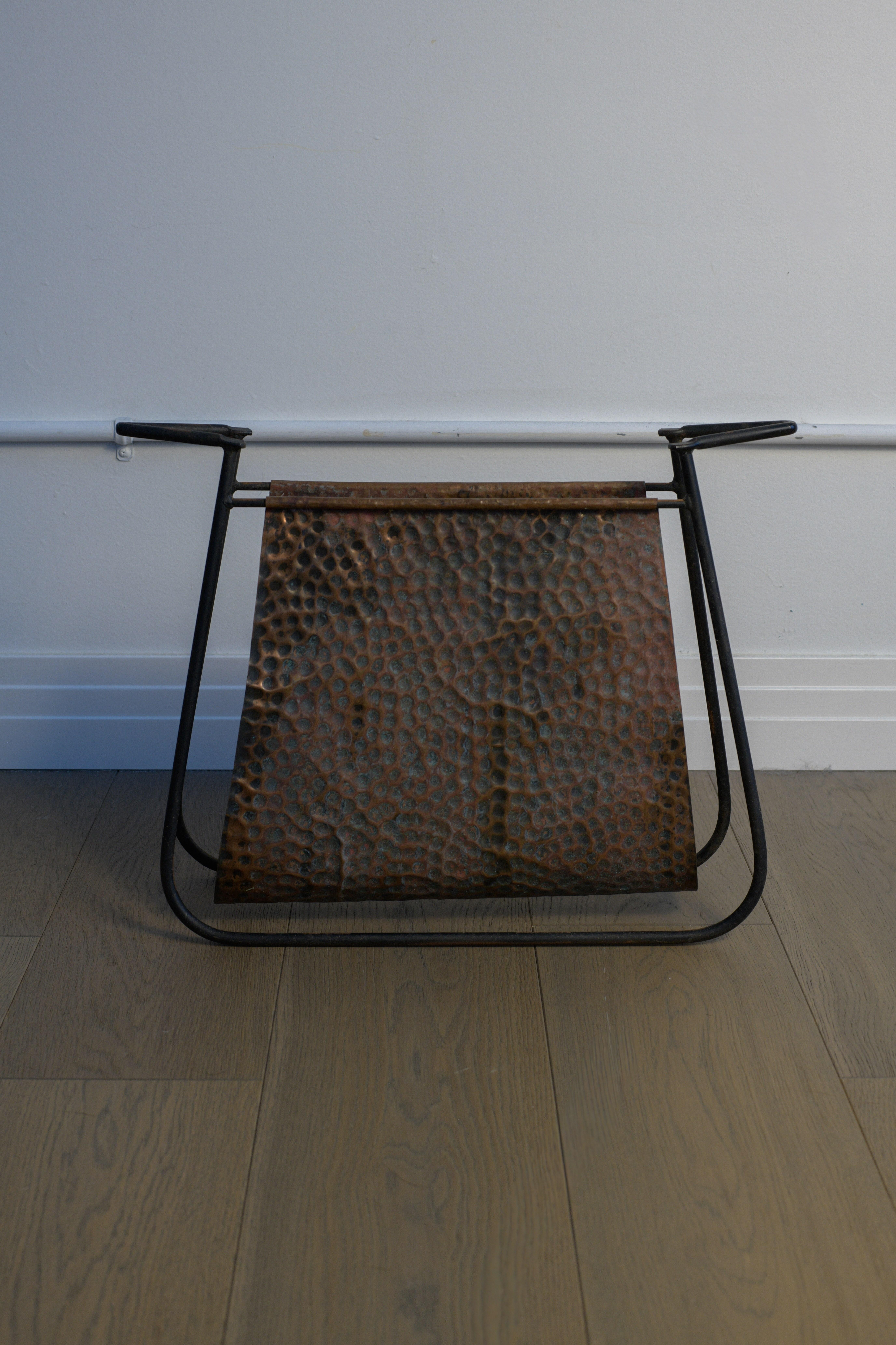 Mid-Century Modern 1950 Carlo Hauner et Martin Eisler, porte-revues Fabriqué par Forma, Brazil. en vente