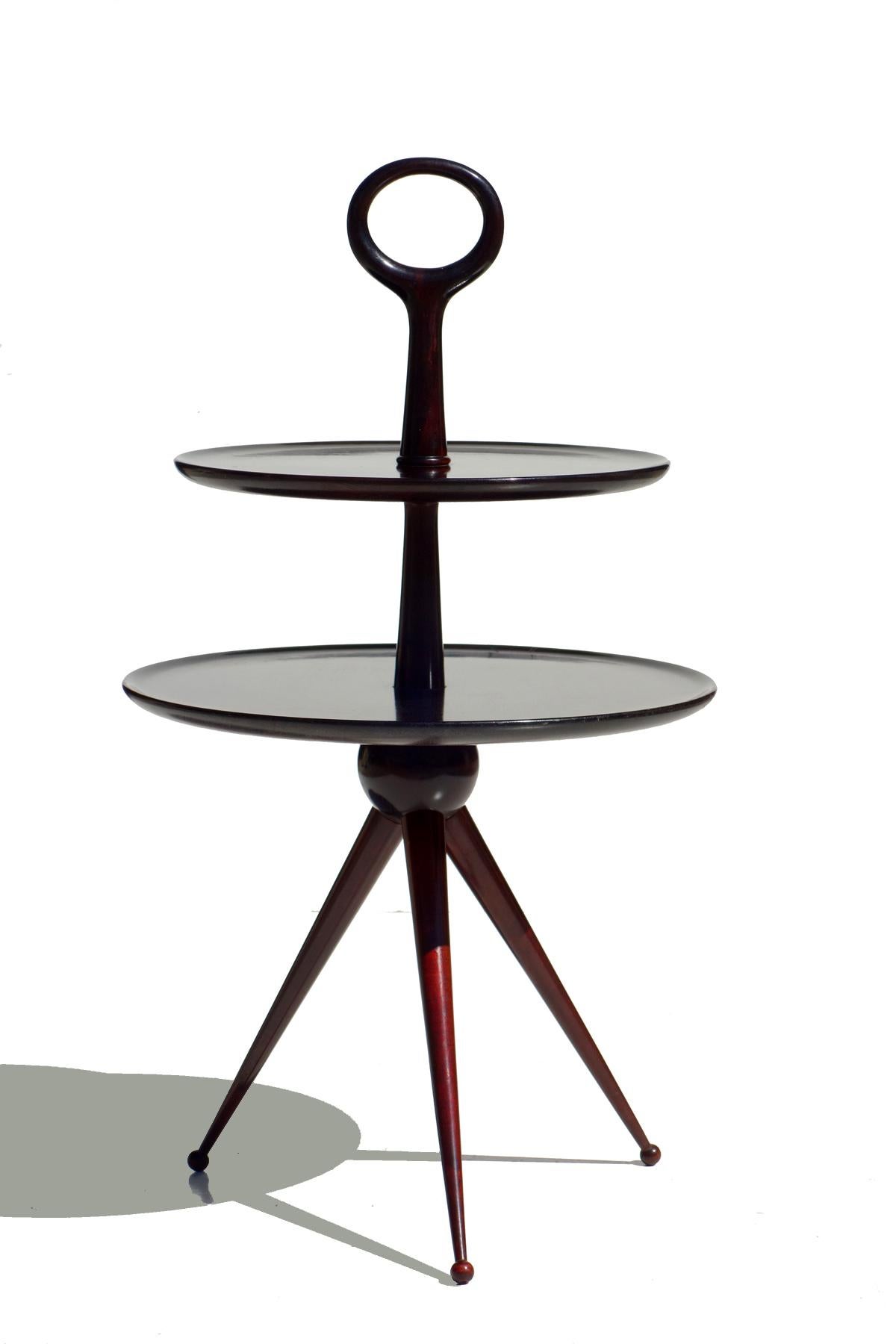 Mid-20th Century 1950 Cesare Lacca De Baggis Italian Midcentury Design Side Table For Sale