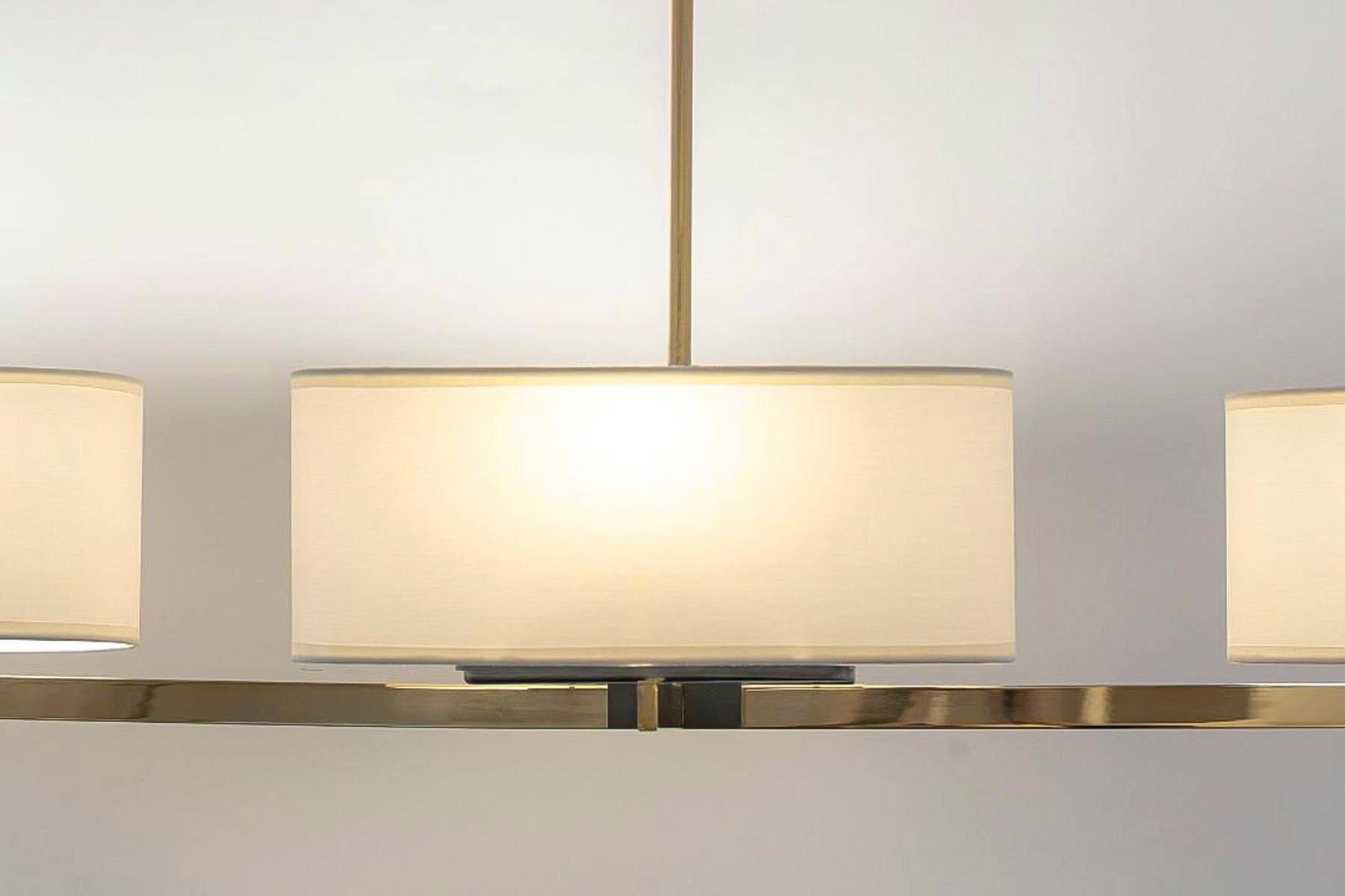 1950 Chandelier by Maison Arlus For Sale 1