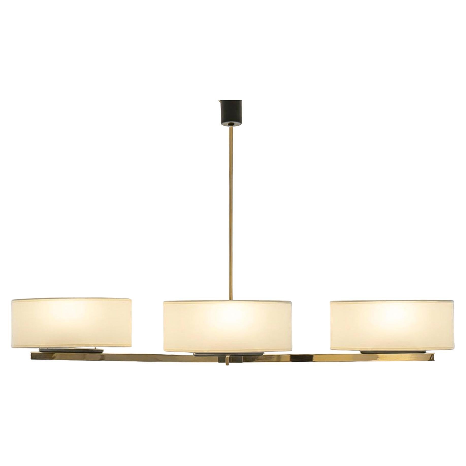 1950 Chandelier by Maison Arlus For Sale