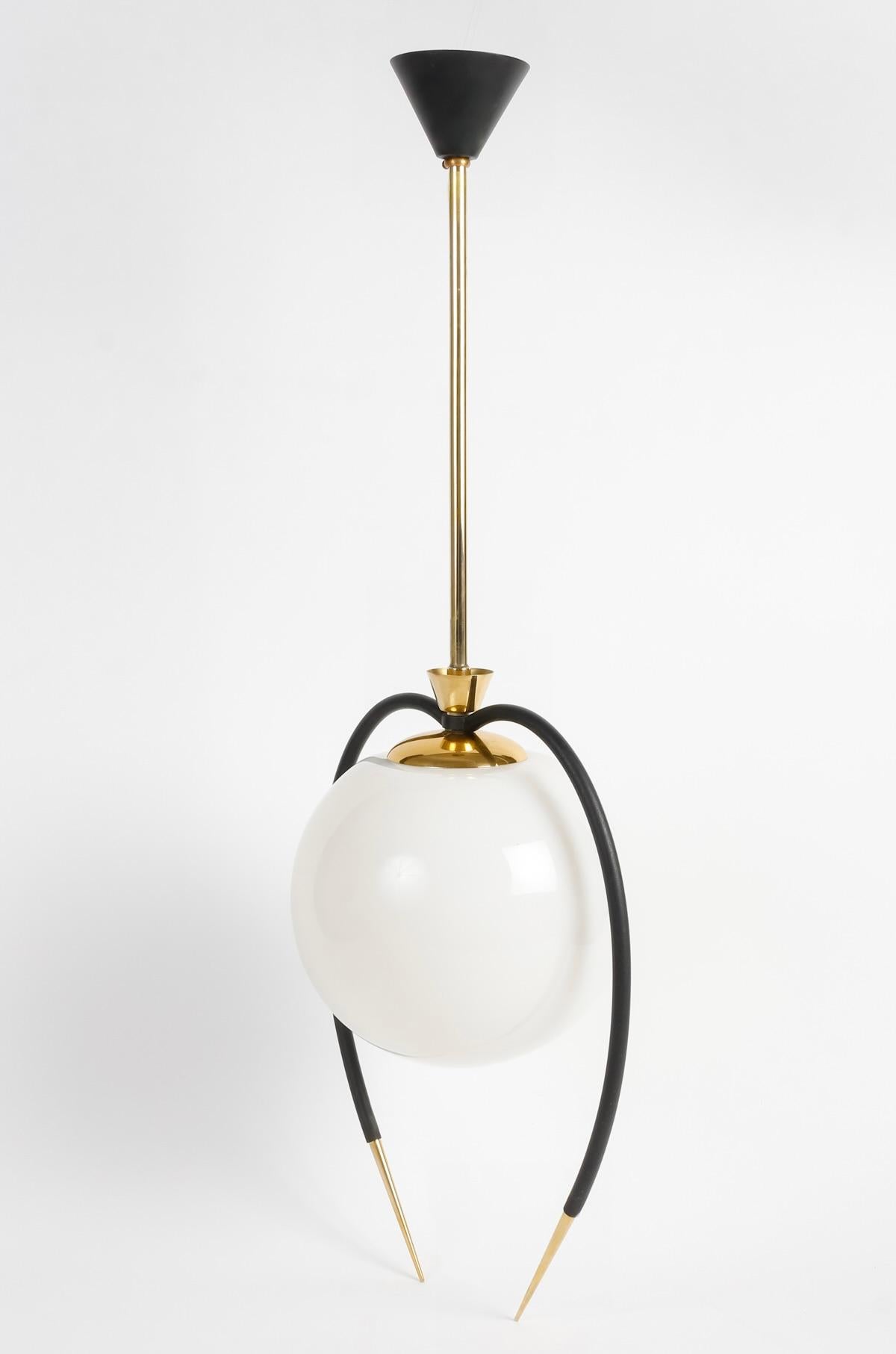 Mid-20th Century 1950 chandelier from Maison Arlus For Sale