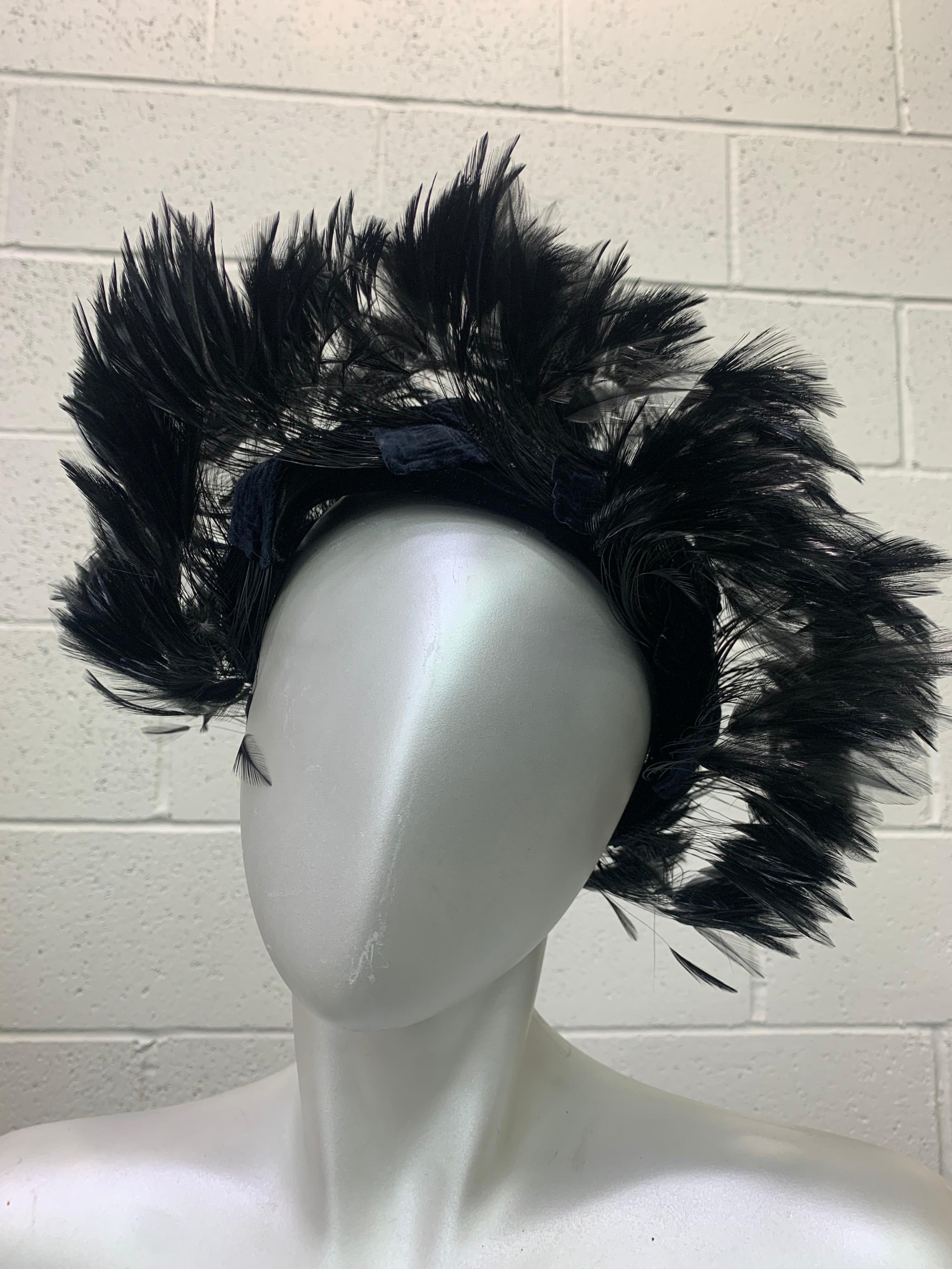 turban with feather