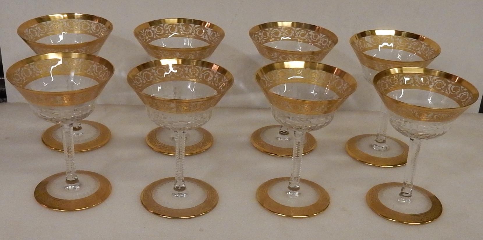 1950 'Crystal Serveware from Saint Louis Thistle 90 Pieces 5