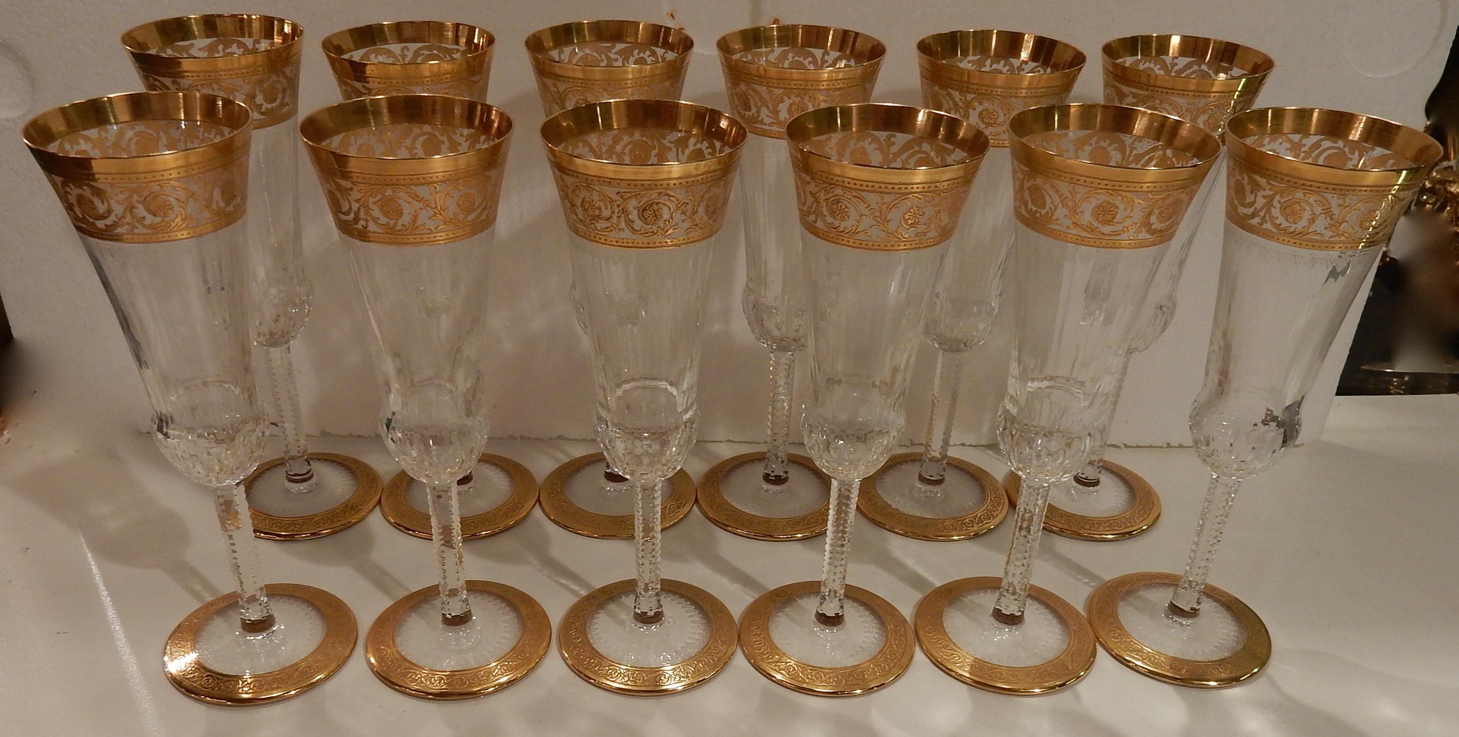 1950 'Crystal Serveware from Saint Louis Thistle 90 Pieces 2