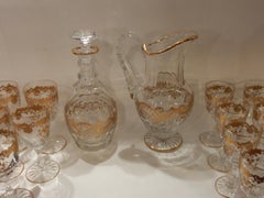 1950 Crystal Serveware From St Louis Trianon 22 Piéces Signed