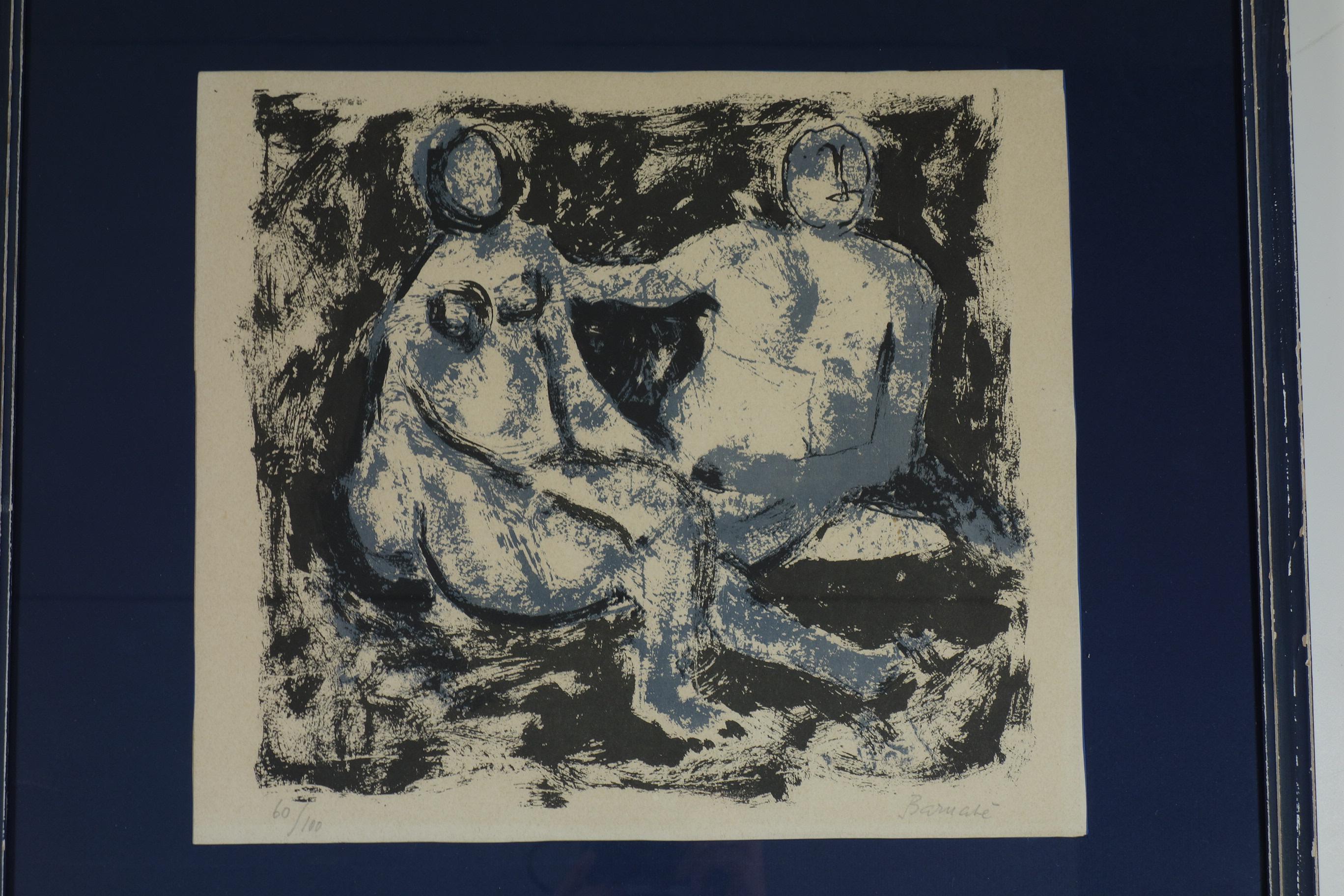 Duilio Barnabè
Italie, 1950

Sérigraphie sur papier
60/100
Signé 