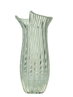 1950 "Filigrana" White Murano Glass Seguso Vase