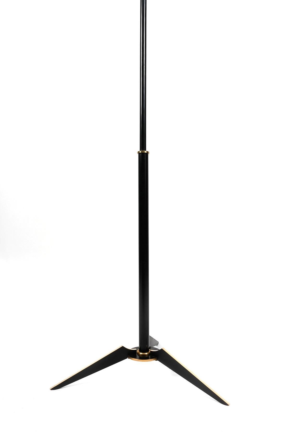 Mid-20th Century 1950 Floor lamp by Maison Arlus  For Sale