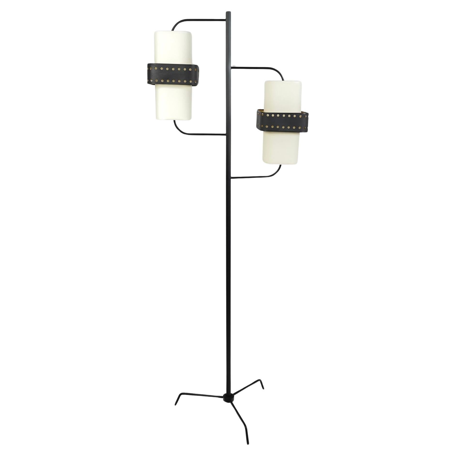 1950 Floor lamp by Maison Arlus For Sale