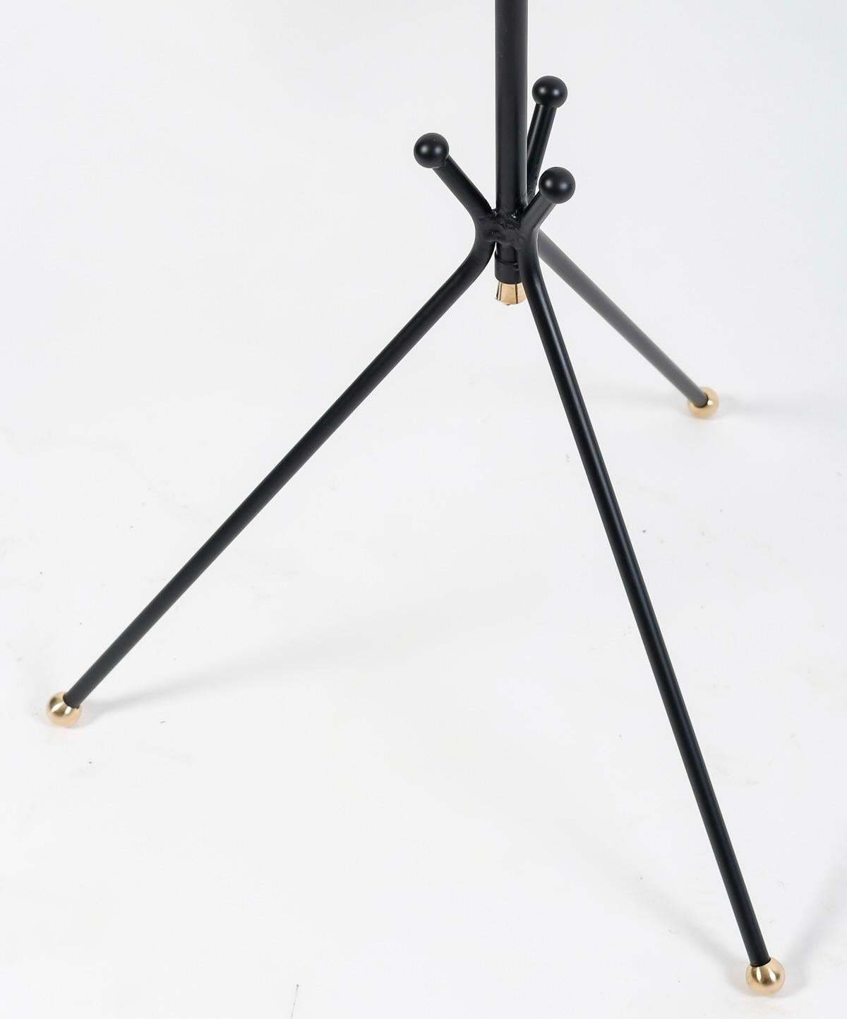 Brass 1950 Floor lamp by Maison Lunel For Sale