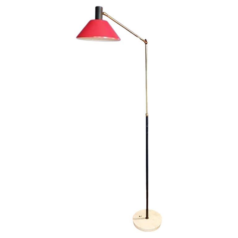 1950 Floor Lamp by Stilux For Sale