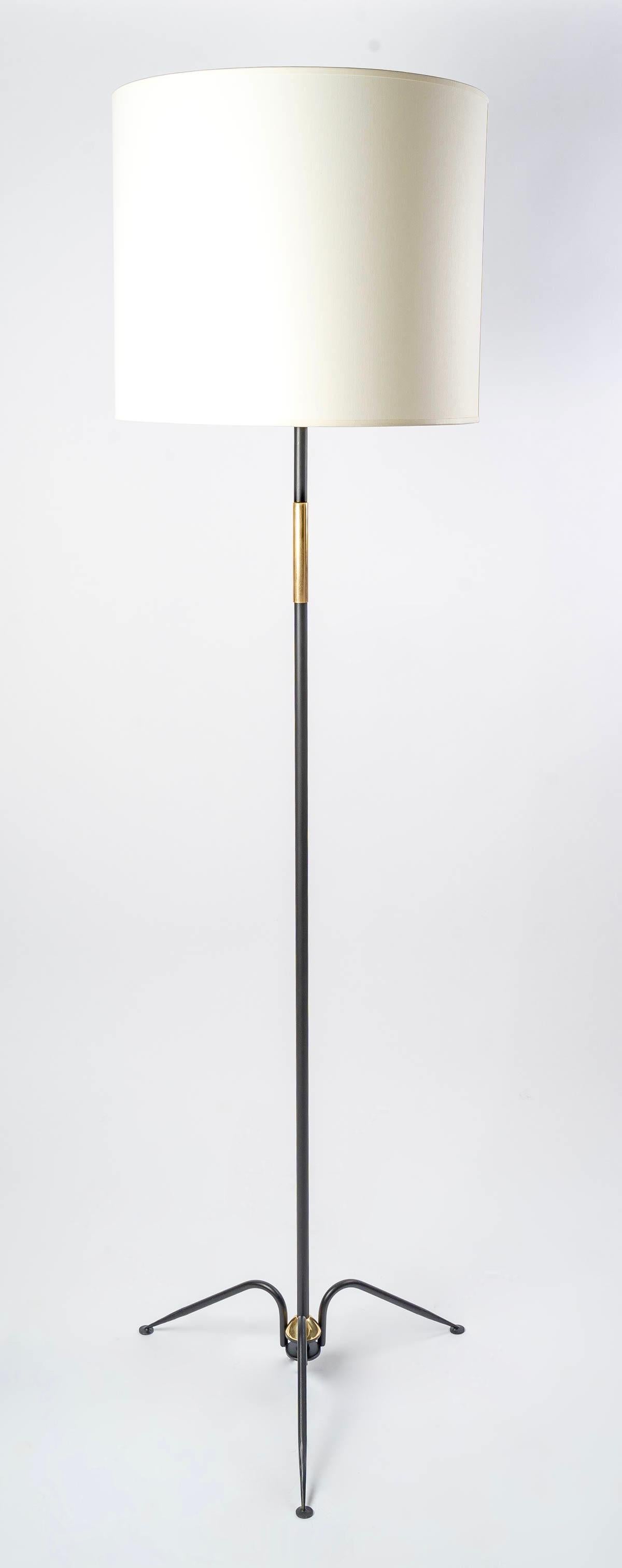 Mid-20th Century 1950 Floor lamp from Maison Lunel  