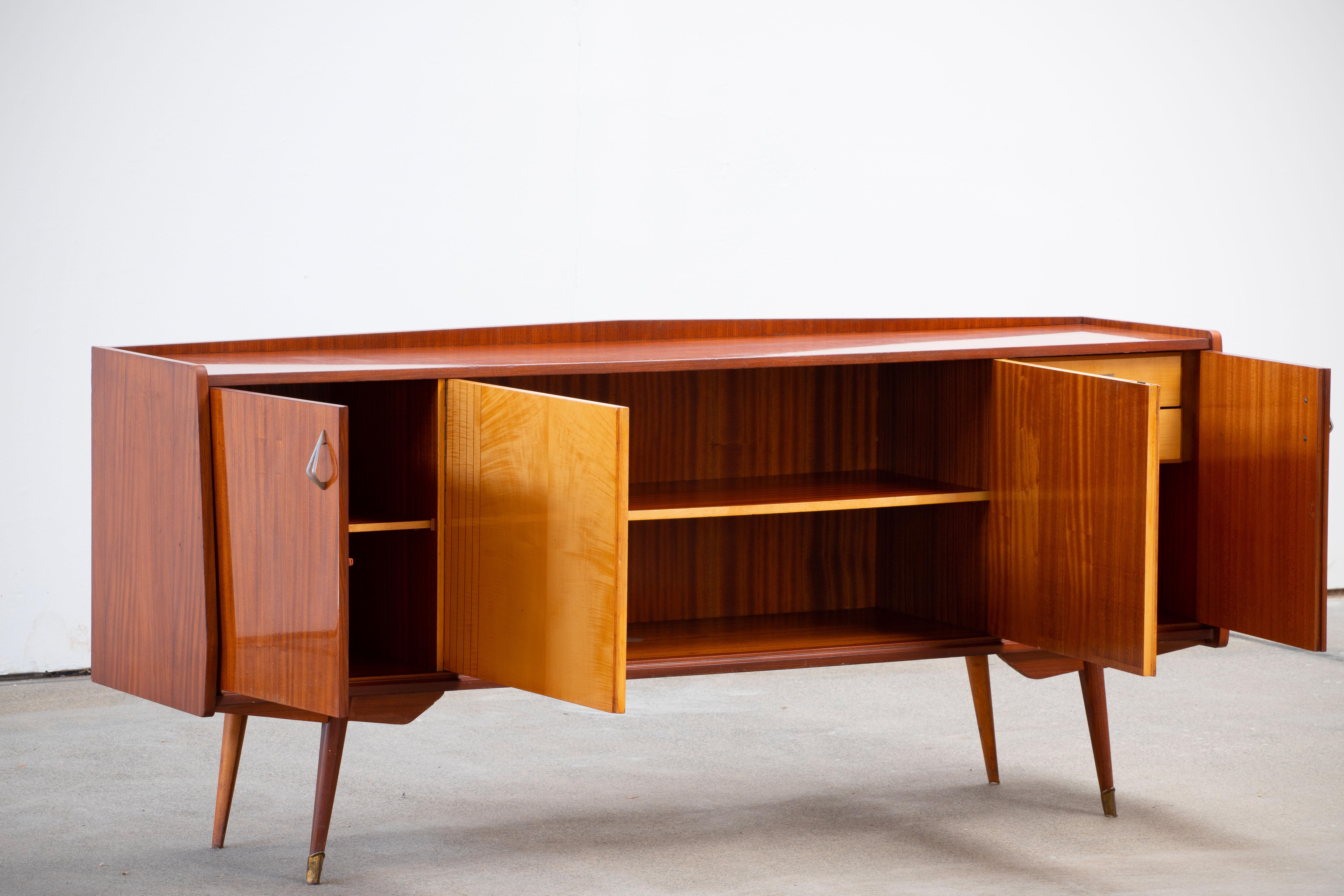 maple credenza