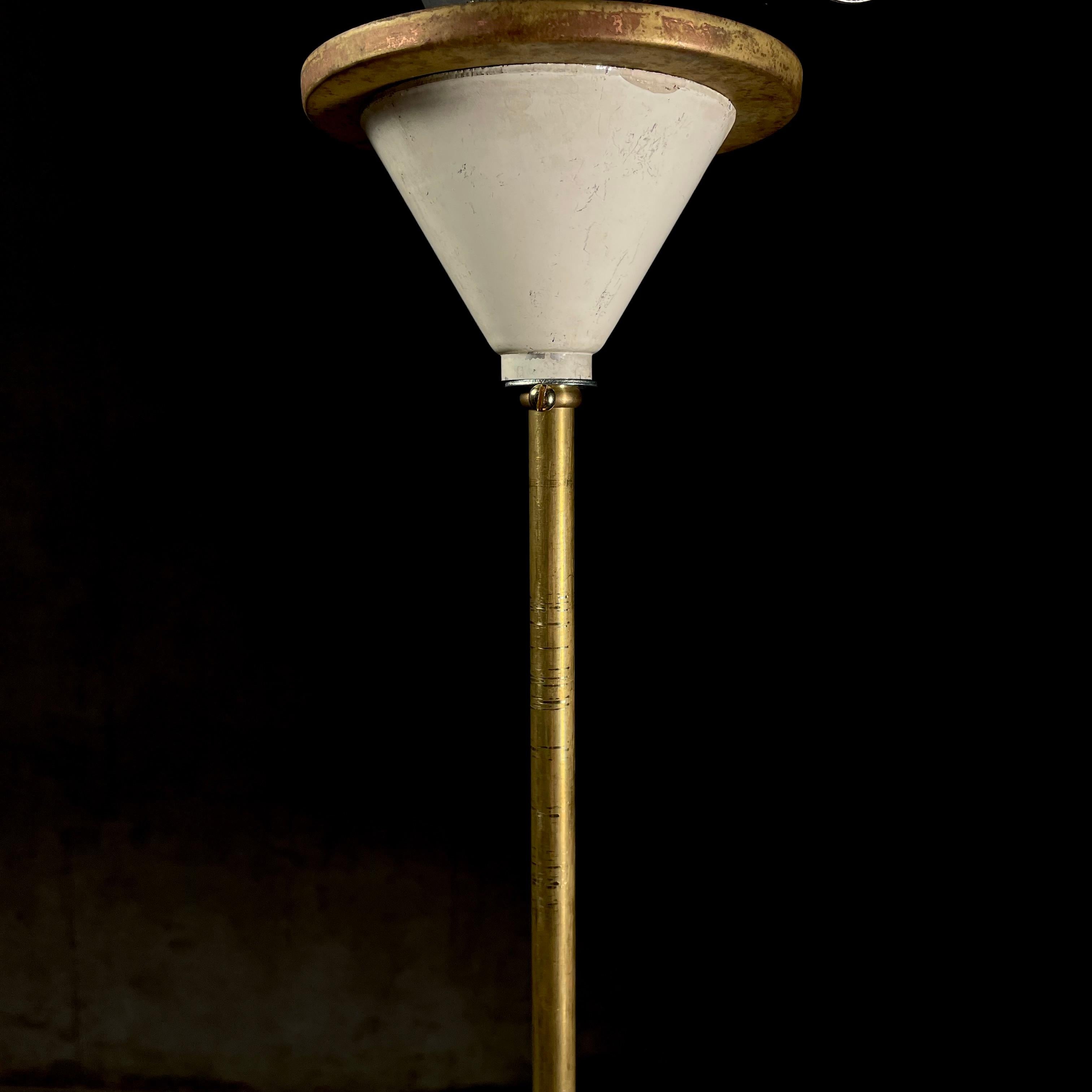 Metallo Lampade a sospensione francesi del 1950 di Mathieu Mategot  per Holophane in vendita