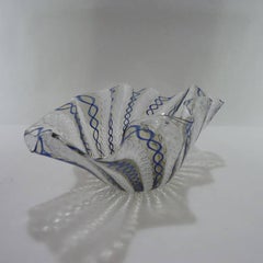 1950 Fulvio Bianconi for Venini & C. Murano Glass "Fazzoletto" Vase