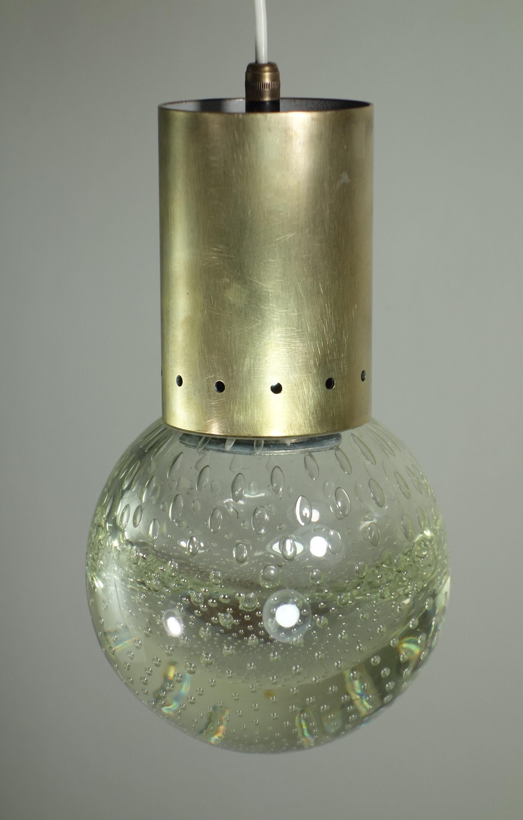 Lampada a sospensione
Gino Sarfatti per Seguso
Italia, 1950

